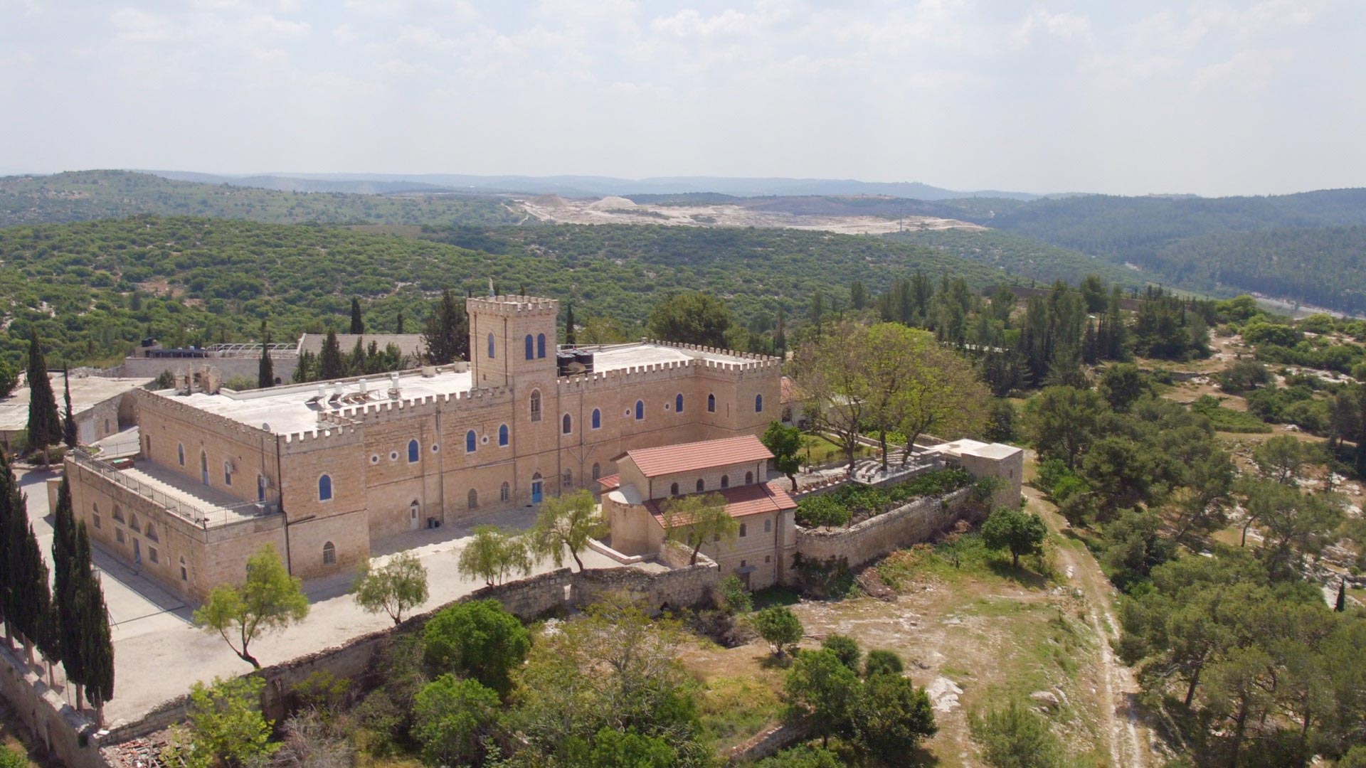 Israel, Beit Jimal, Monastery