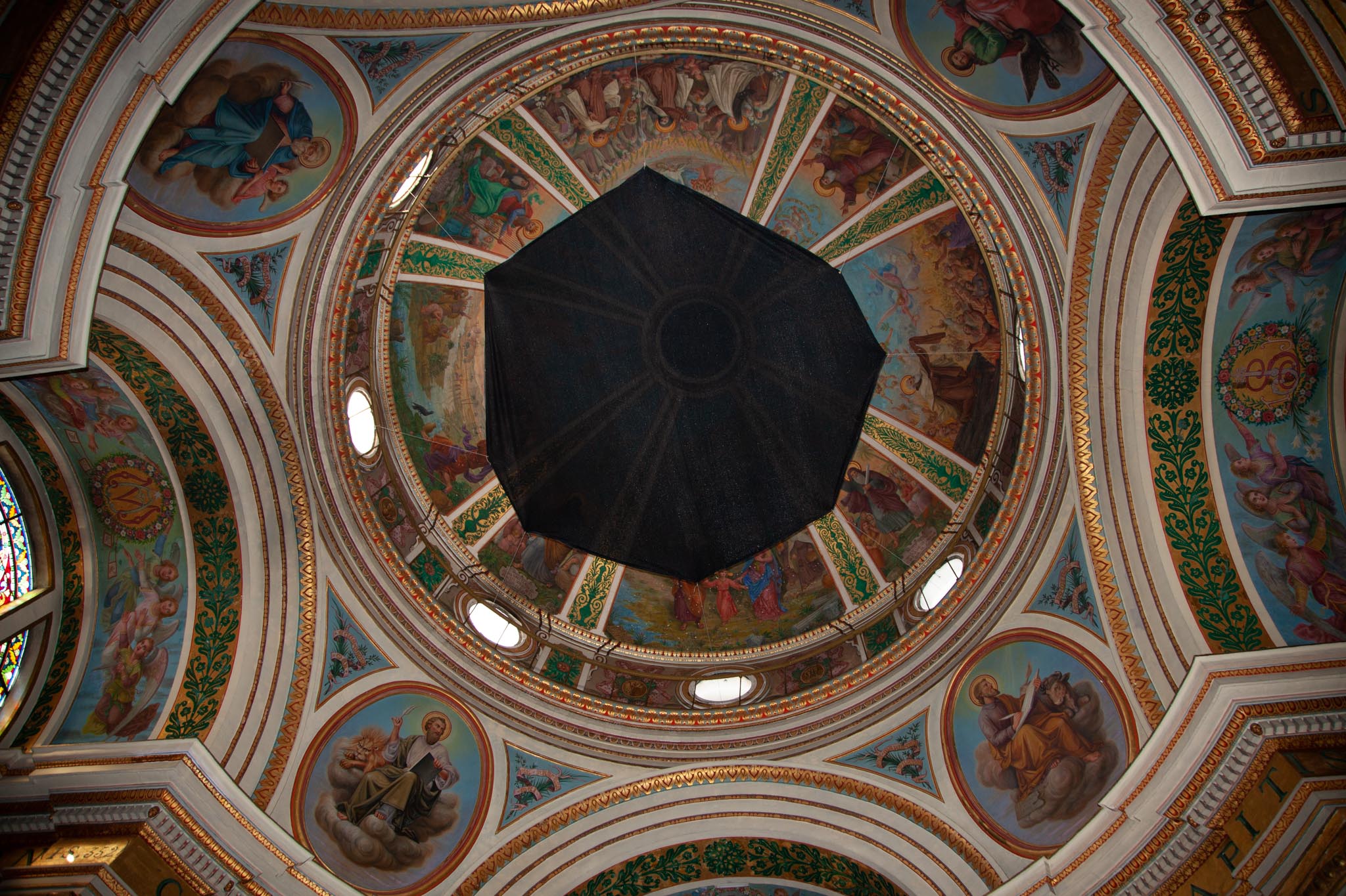 Israel, Haifa, Stella Maris - Monastery of Our Lady of Mount Carmel - Dome