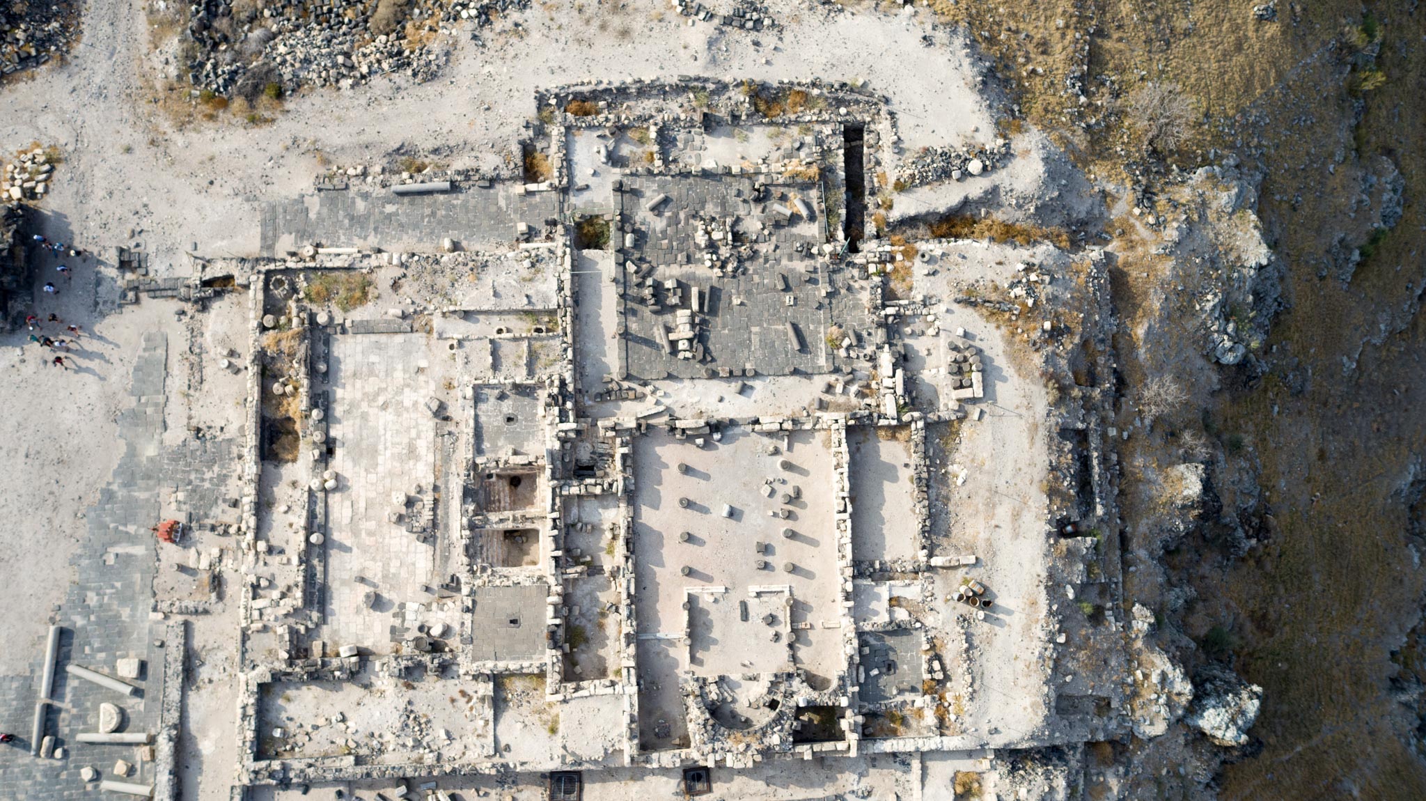 Israel, Hippos (Sussita), Basilica (West)