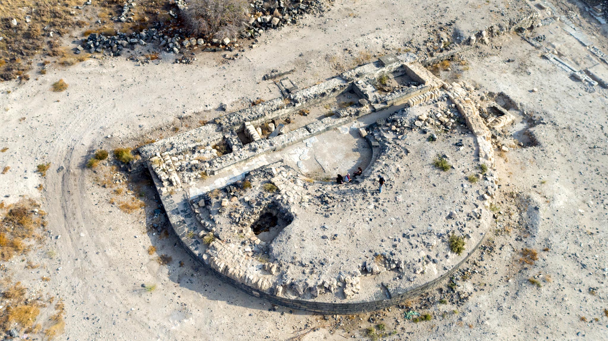 Israel, Hippos (Sussita), Roman Odeon
