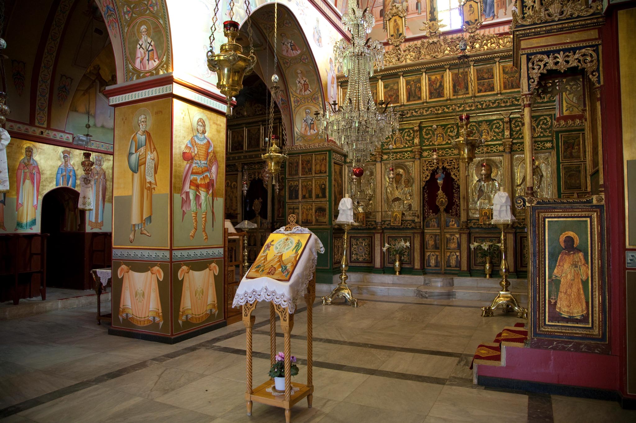 Israel, Mount Tabor, Greek Orthodox Monastery
