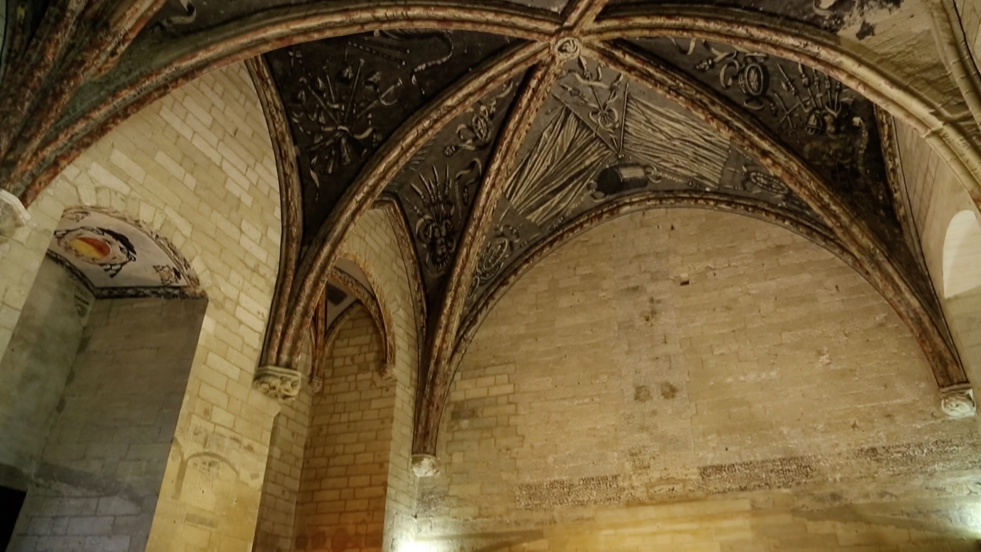 France, Avignon, Old Palace of Benedict XII -Audience Hall