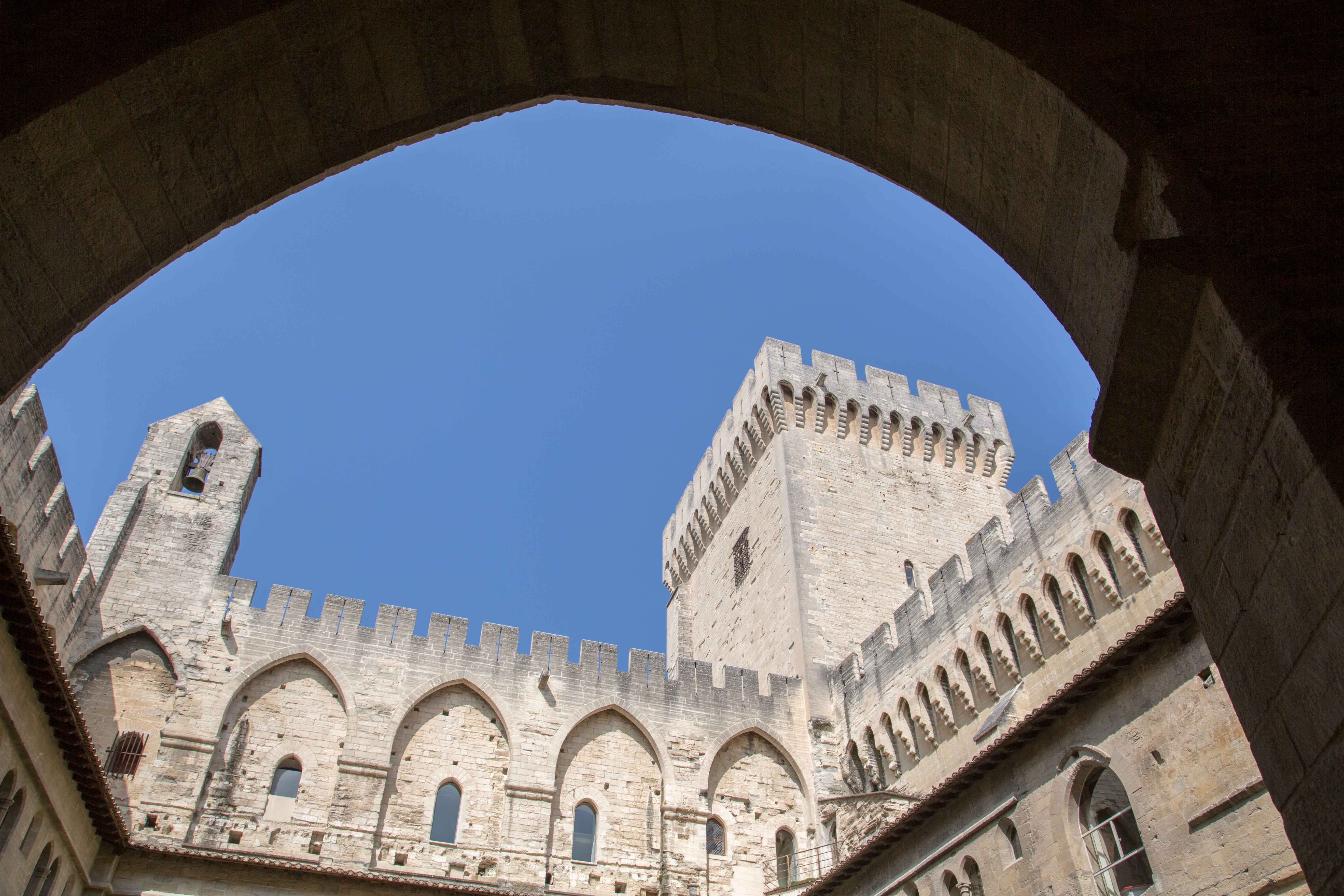 France, Avignon - Pope's Palace, Medieval Tower