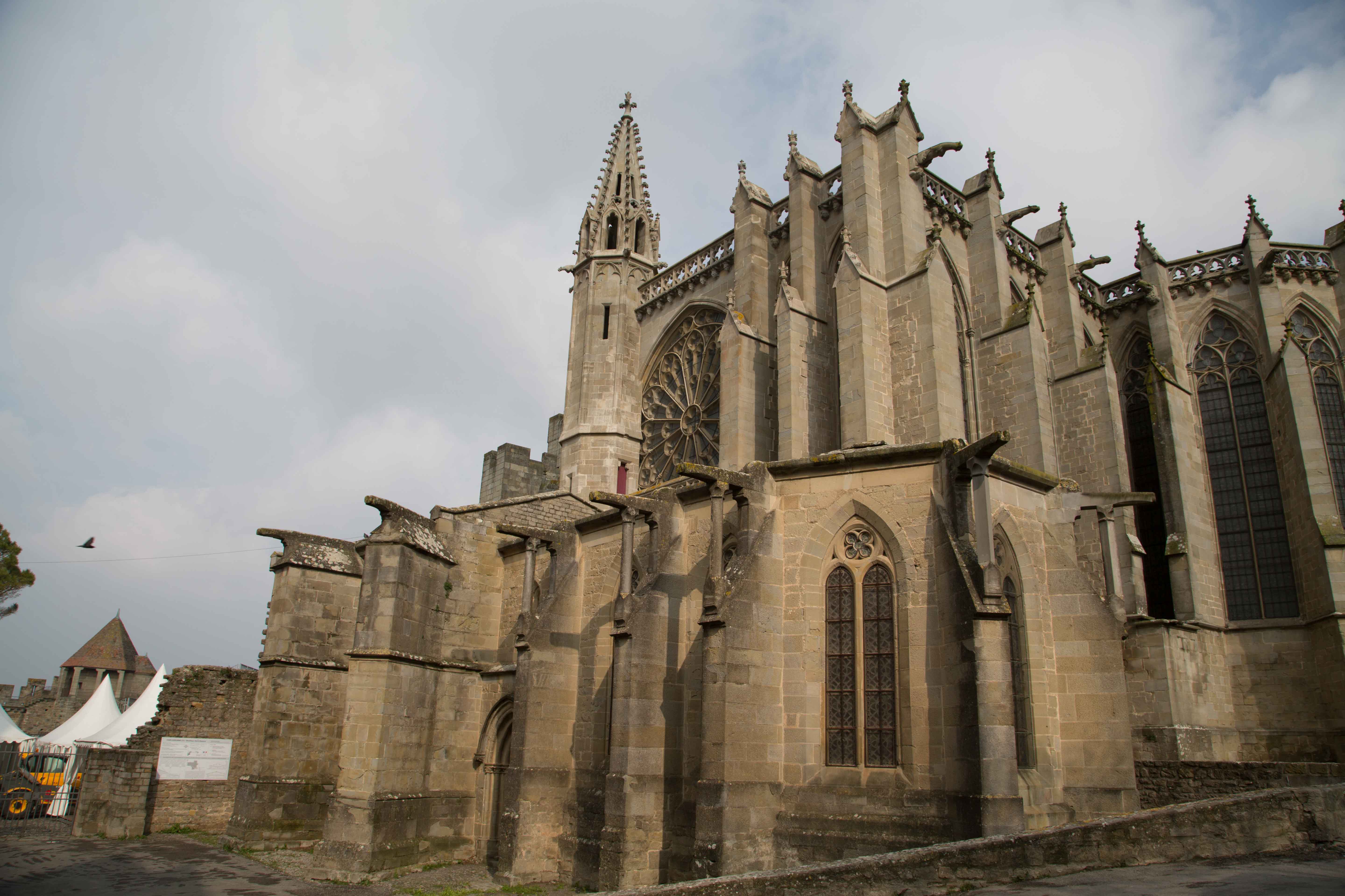 France, Carcassonne, Basilica of Saints Nazarius and Celsus