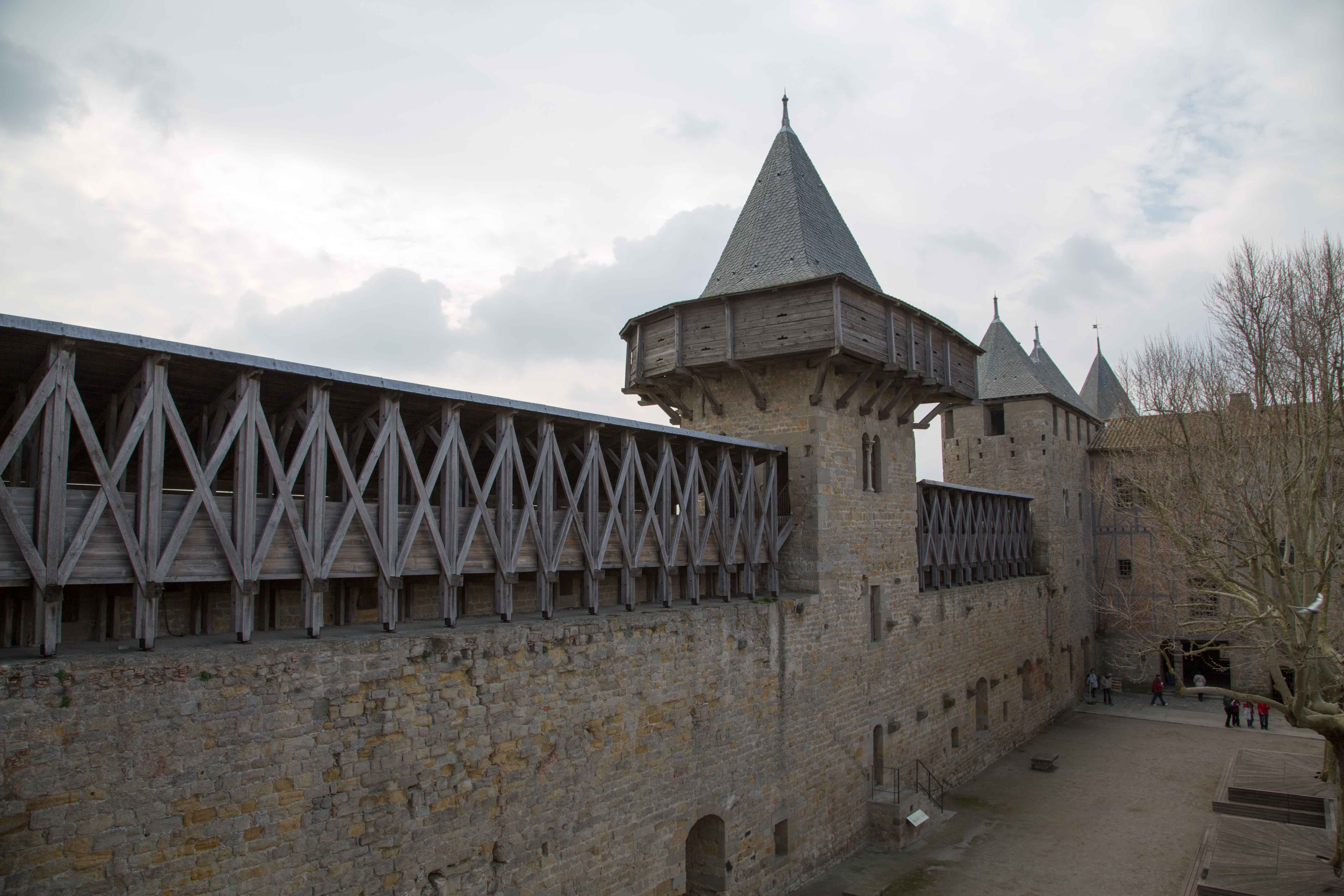 France, Carcassonne Medieval City - Medieval Hourdes