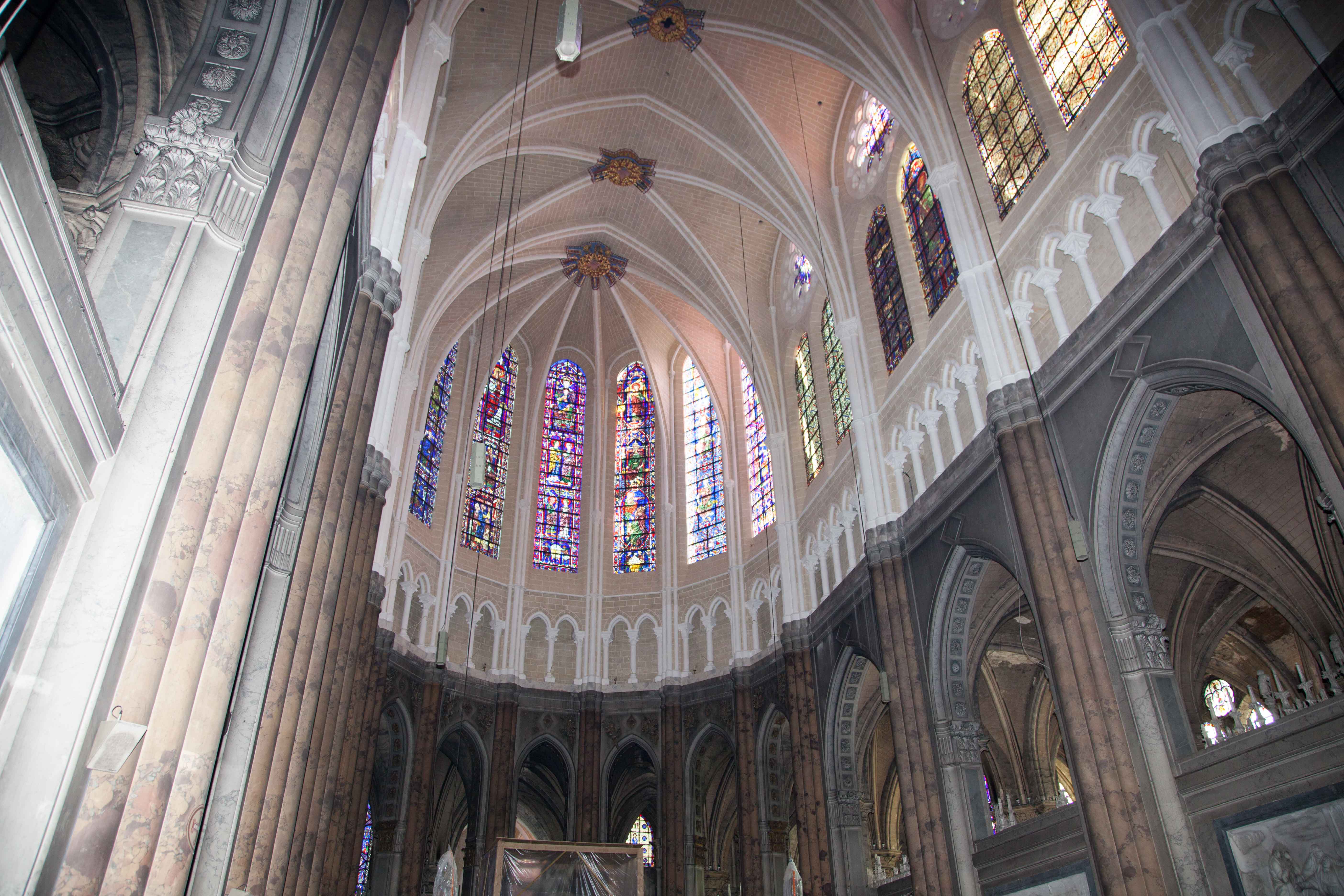 France, Chartres Cathedral - Apse