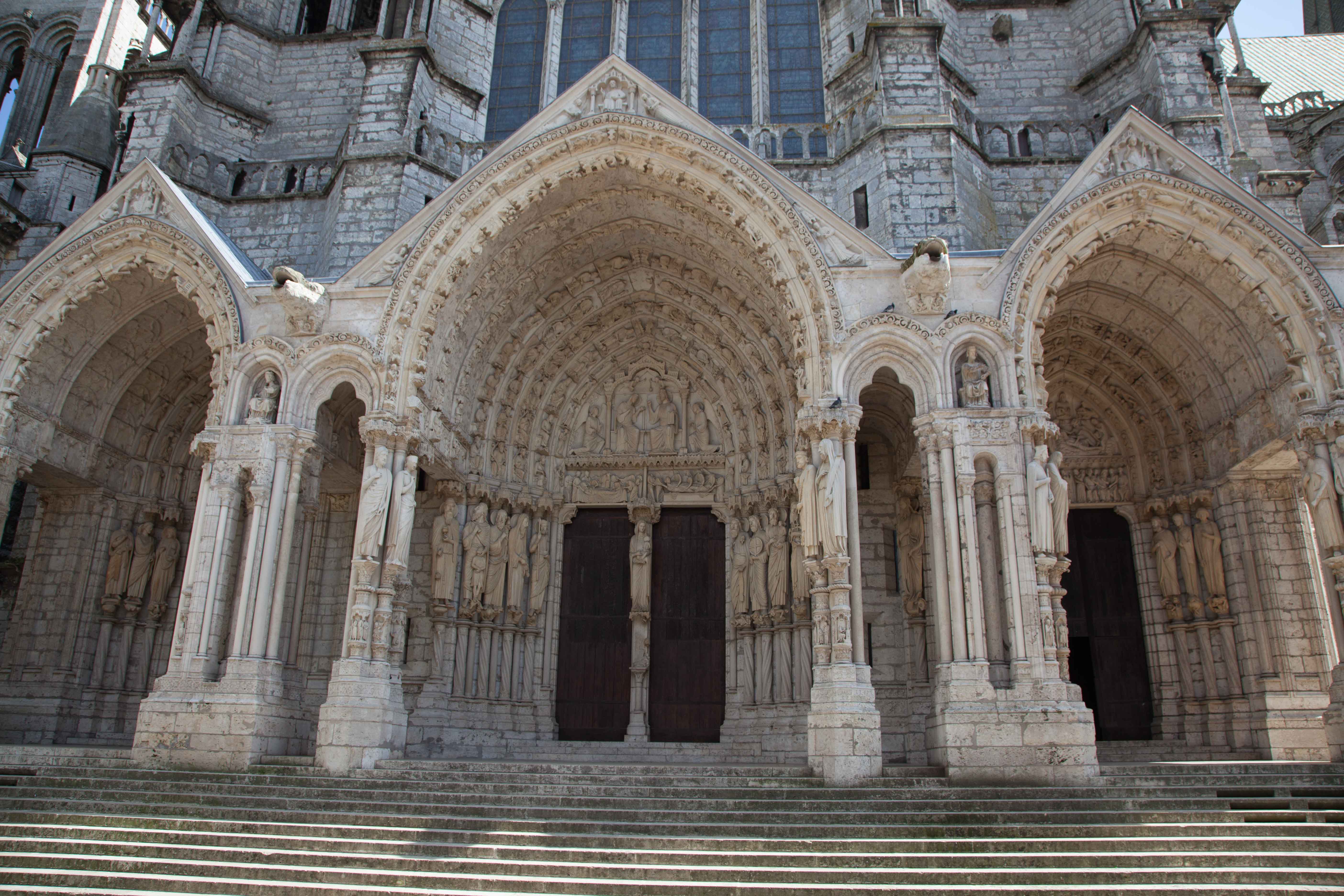 France, Chartres Cathedral - Portals