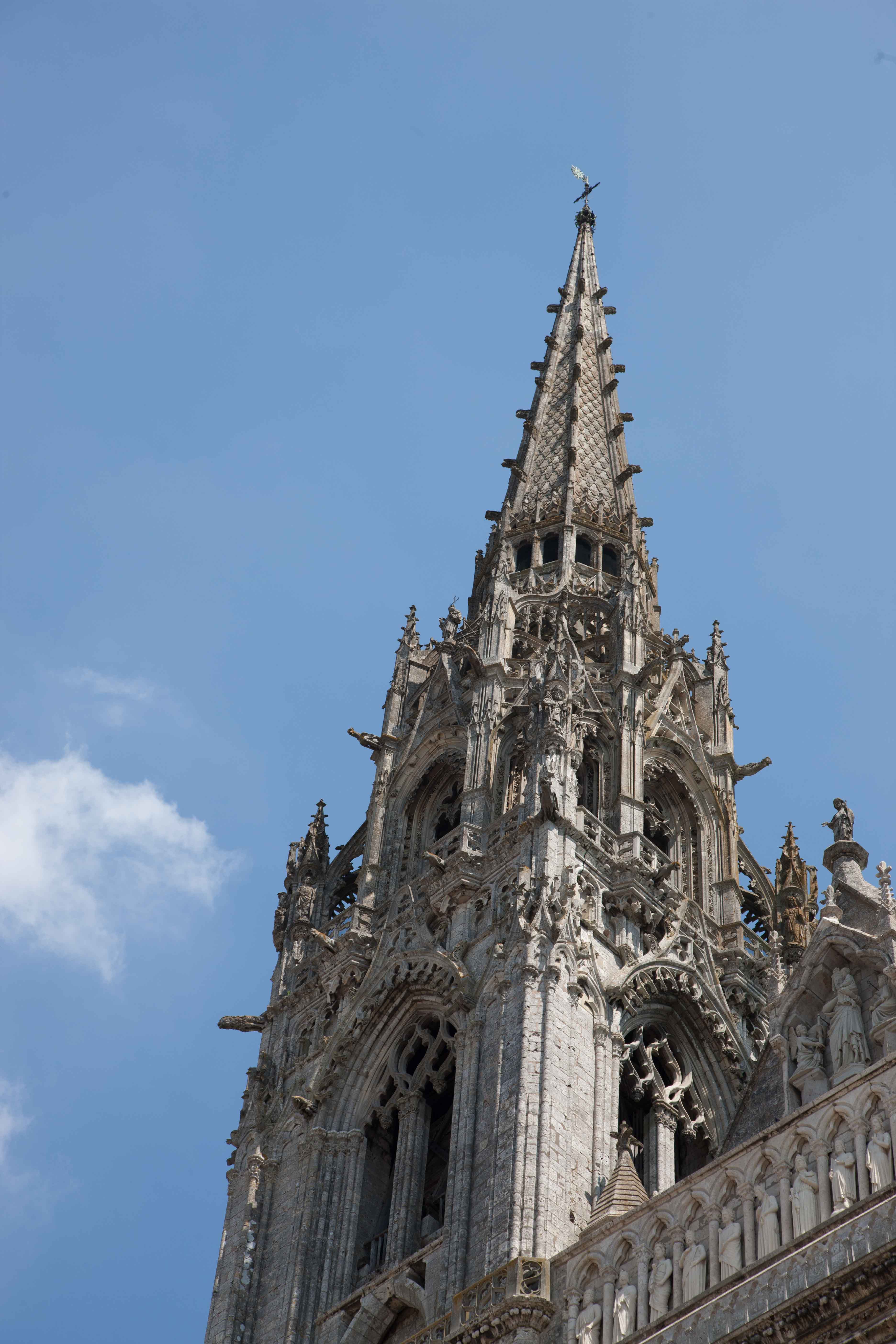 France, Chartres Cathedral - Spire