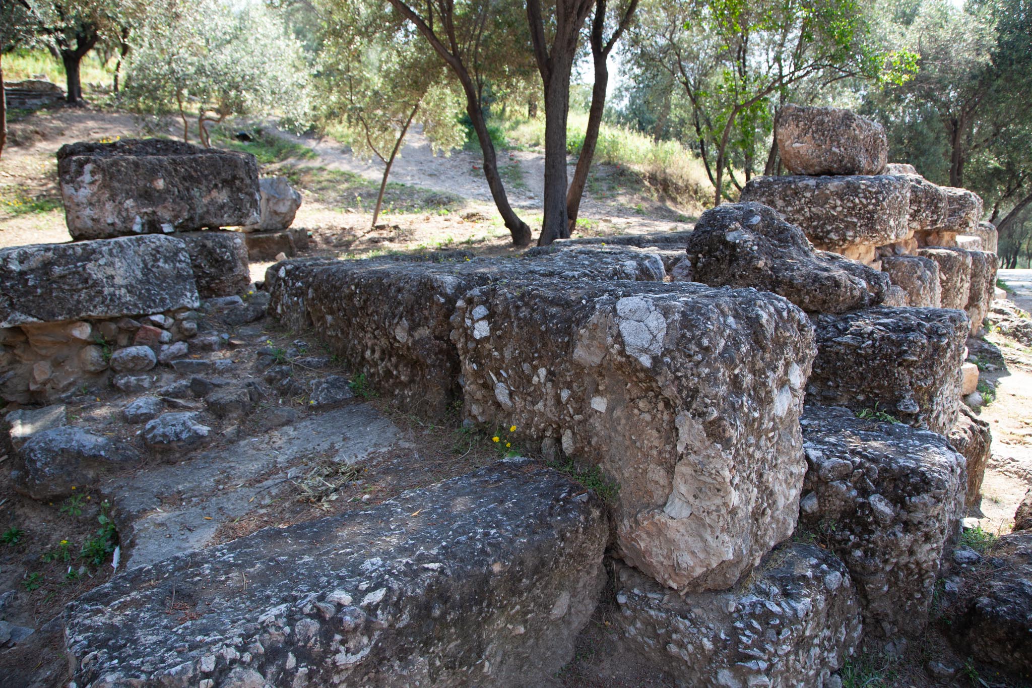 Greece, Athens - Diateichisma ancient wall