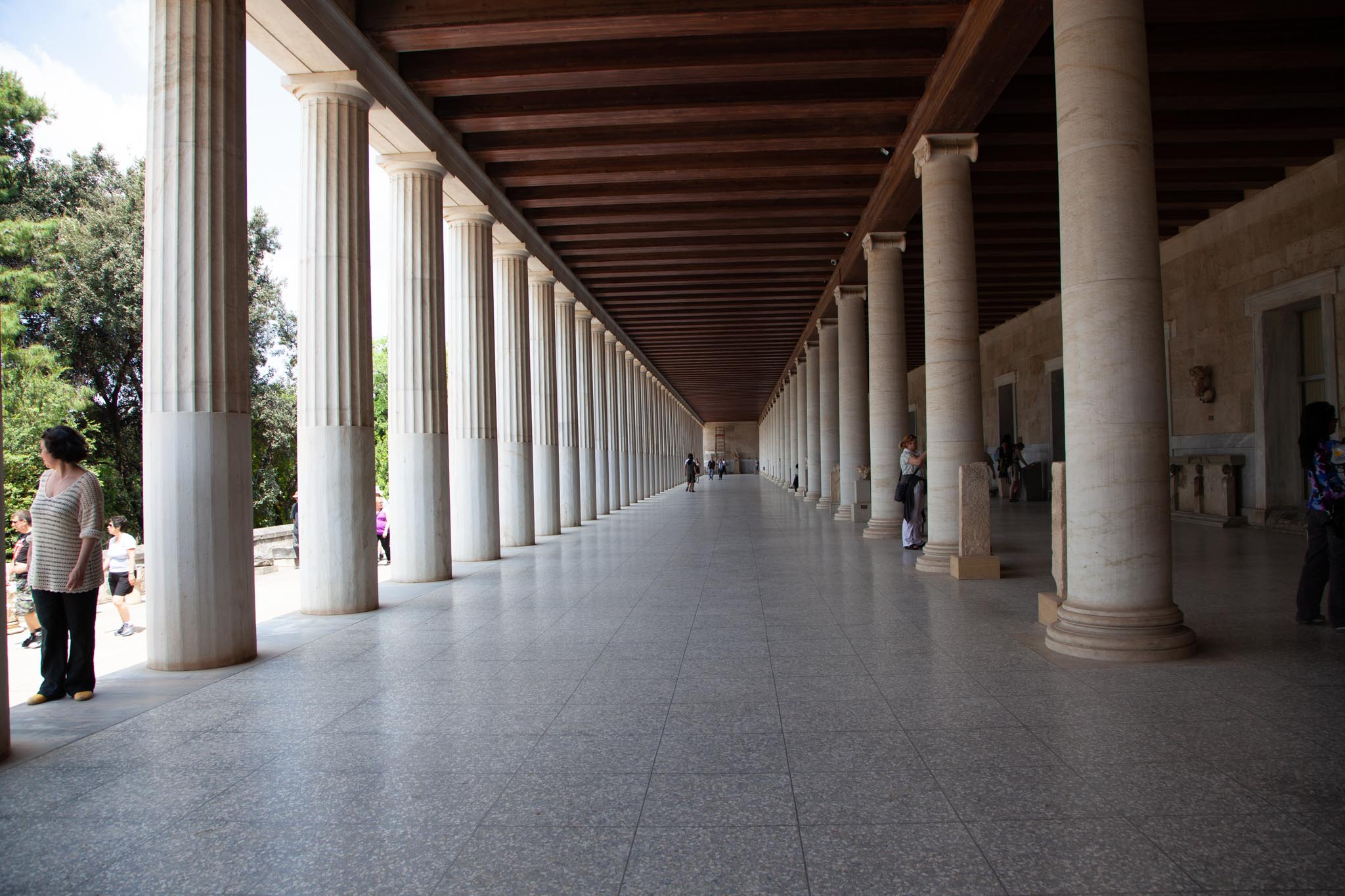 Greece, Athens - Greek Agora, Stoa of Attalos II