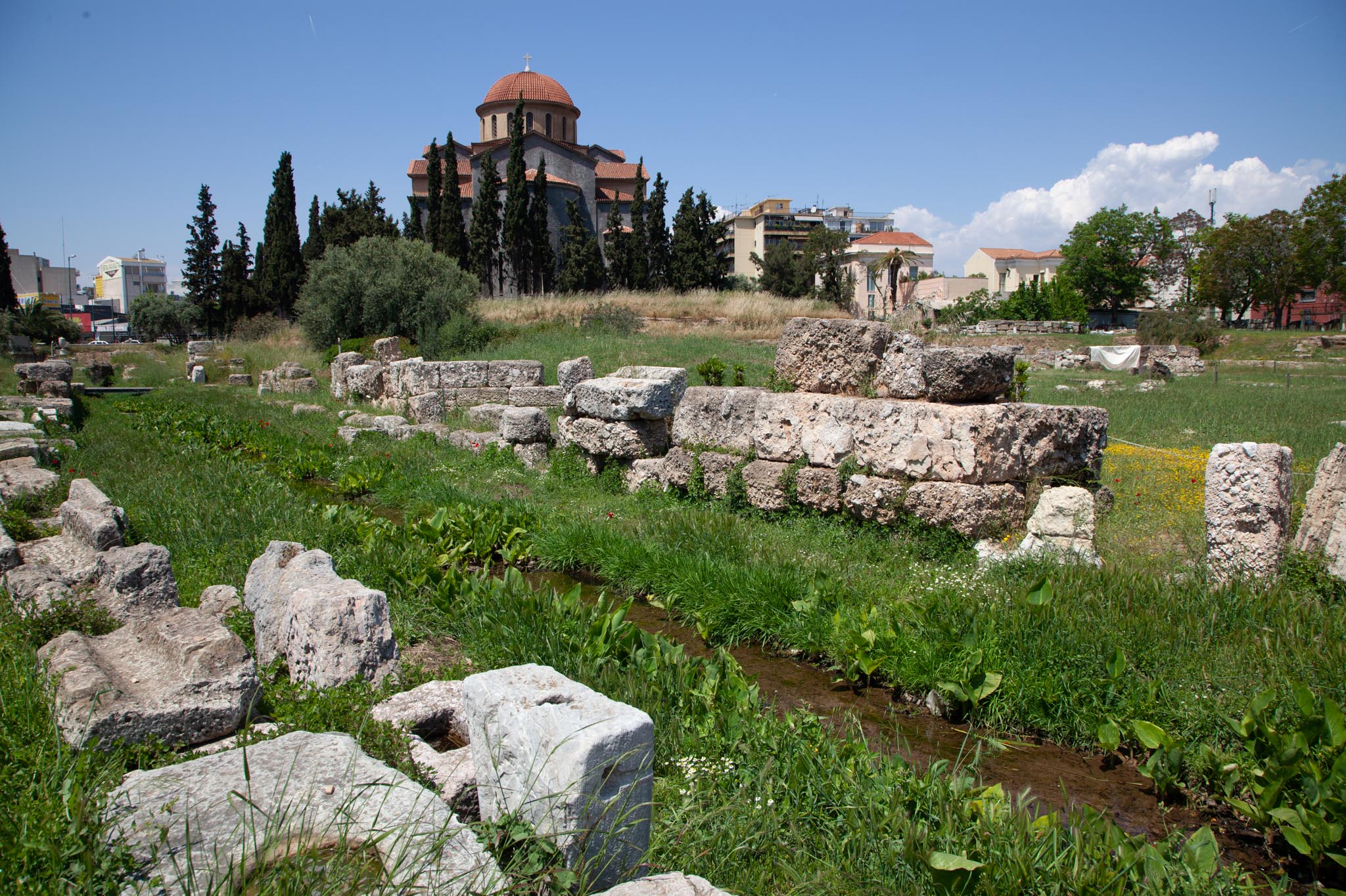 Greece, Athens - Keramikos - Platonic academy