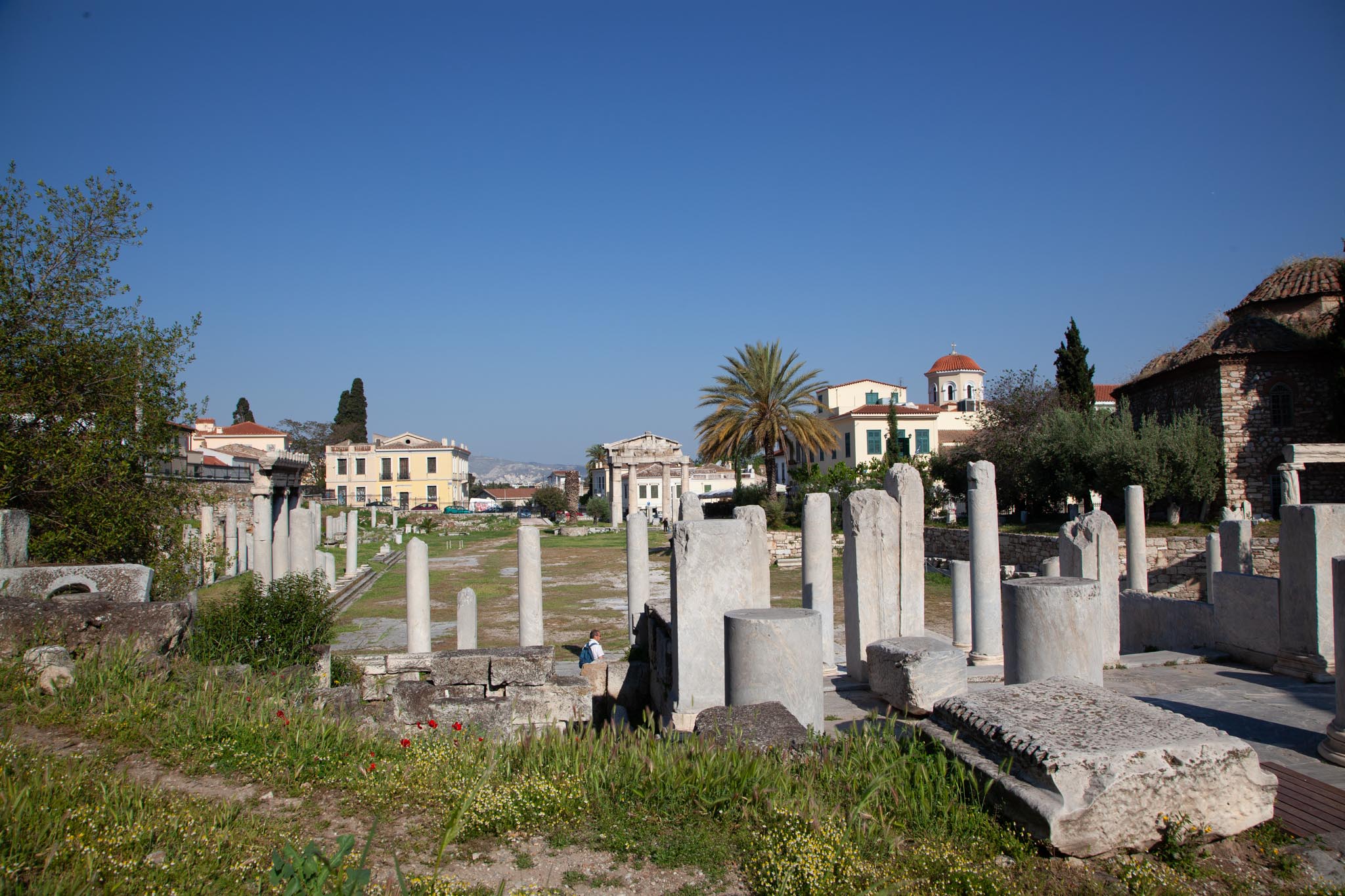 Greece, Athens - Roman Agora - East Propylon