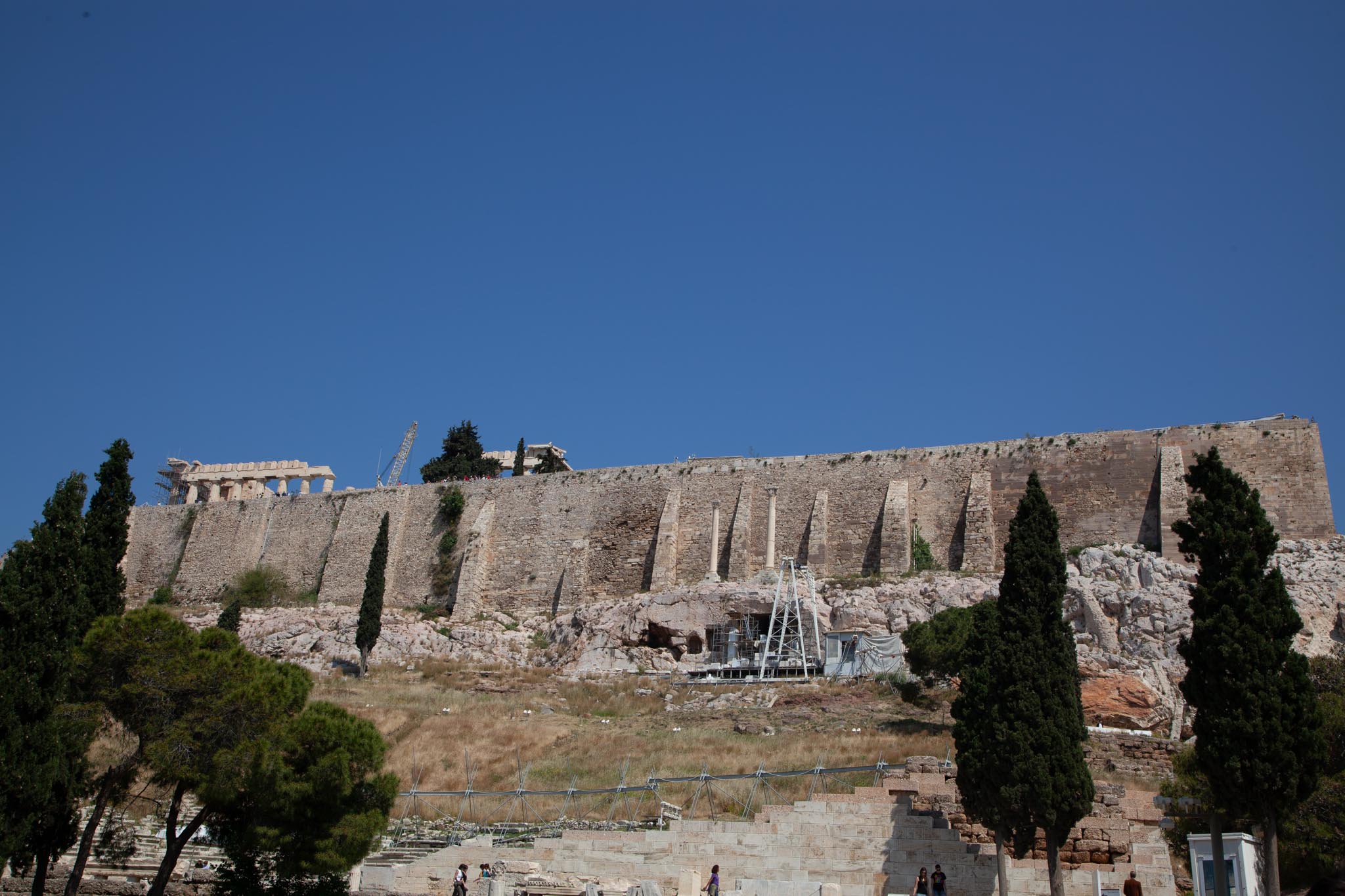 Greece, Athens, Acropolis - Choregic monument of  Thrasyllos