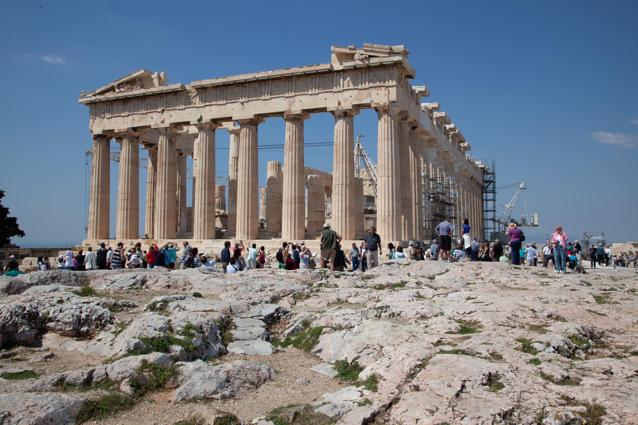 Greece, Athens, Acropolis - Parthenon