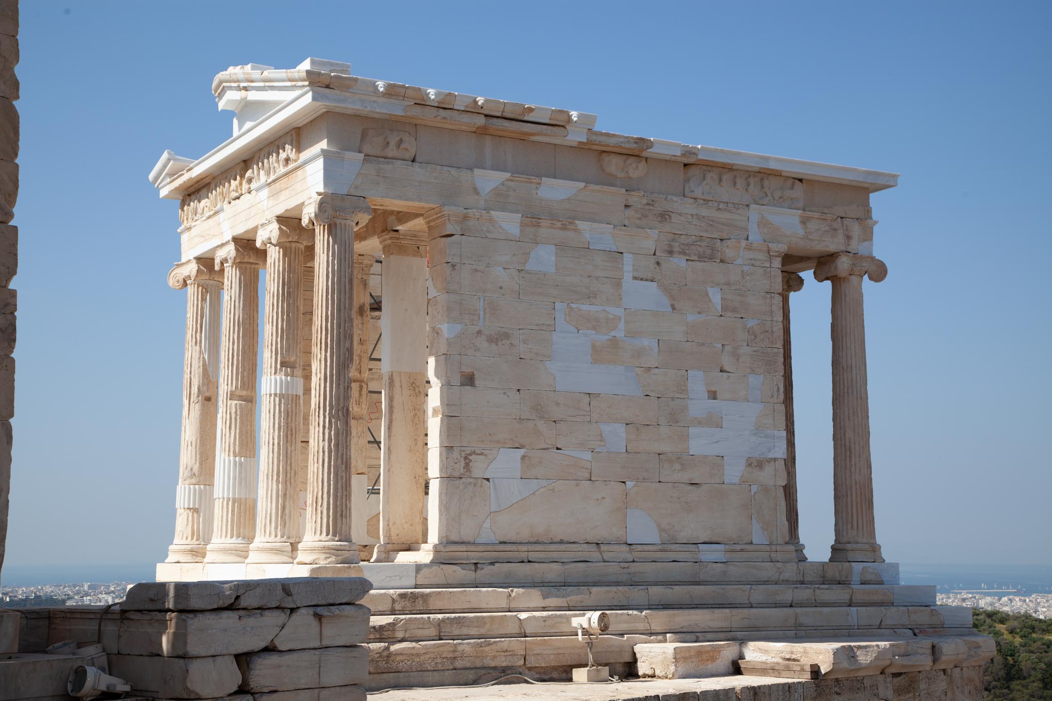 Greece, Athens, Acropolis - Temple of Athena Nike