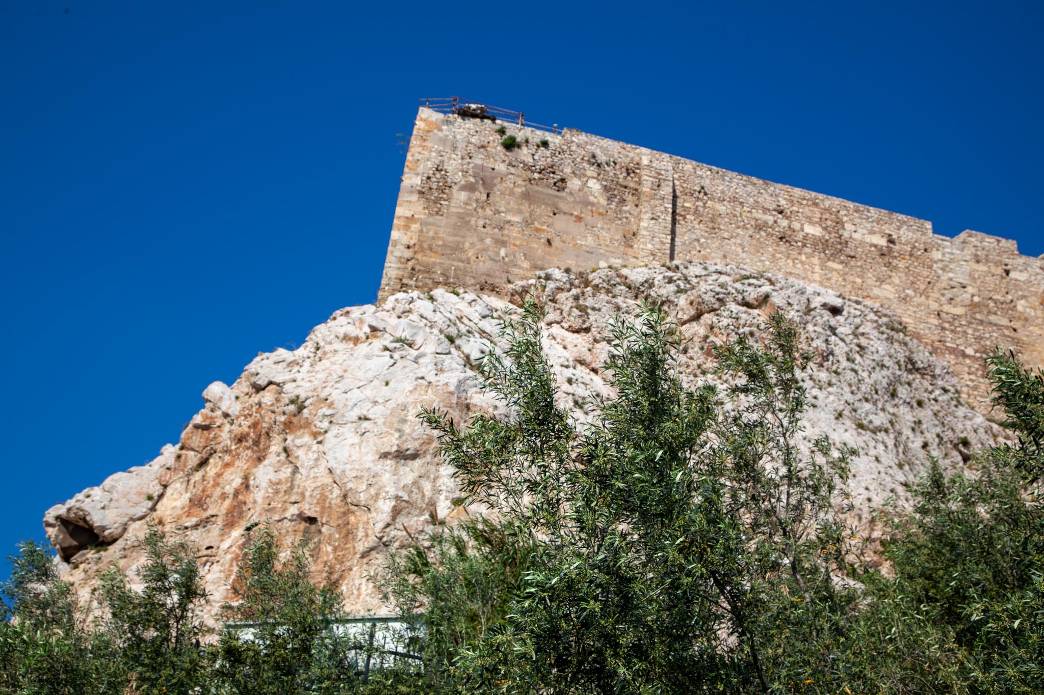 Greece, Athens, Acropolis - Walls