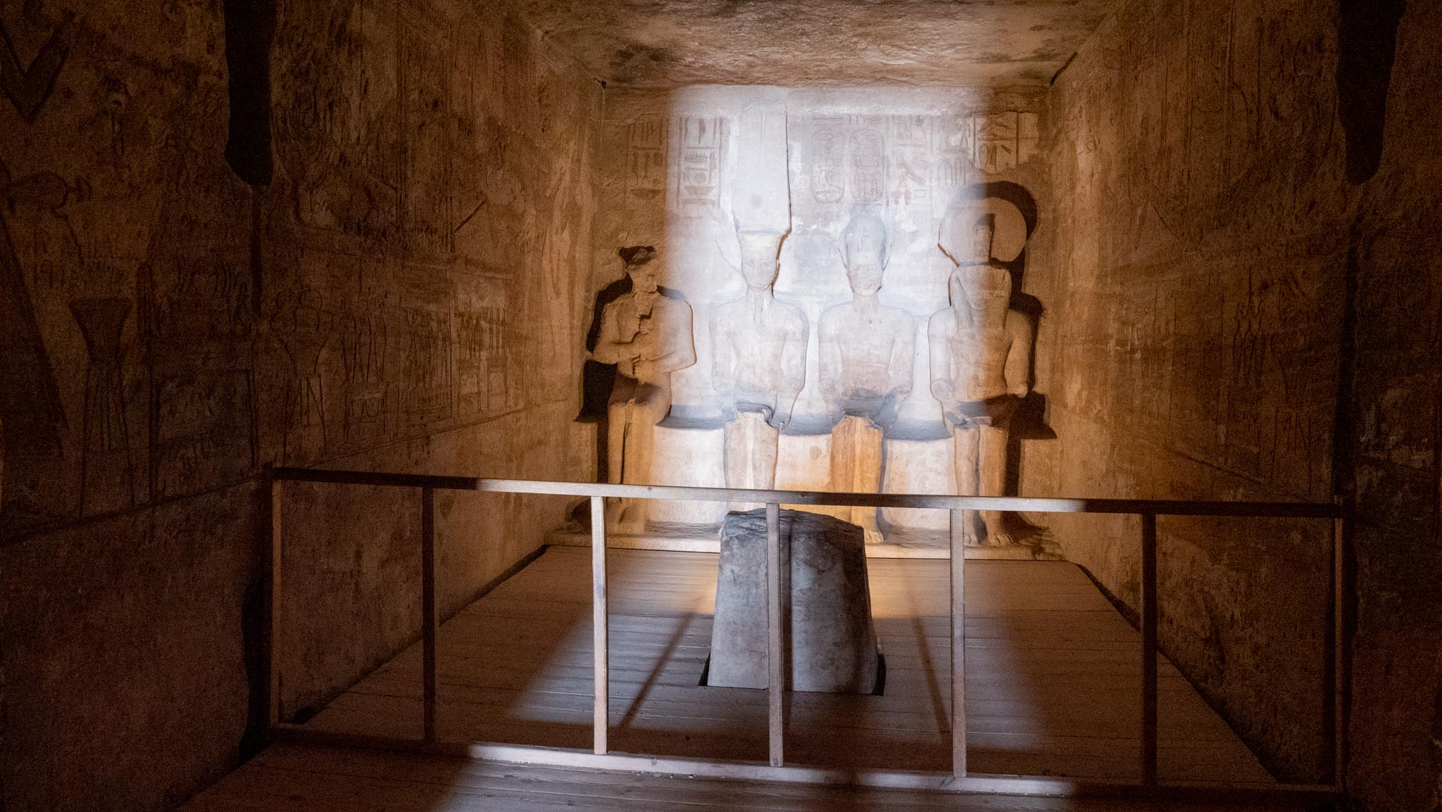 Egypt, Abu Simbel - Great Temple -Ramesses II - Sanctuary
