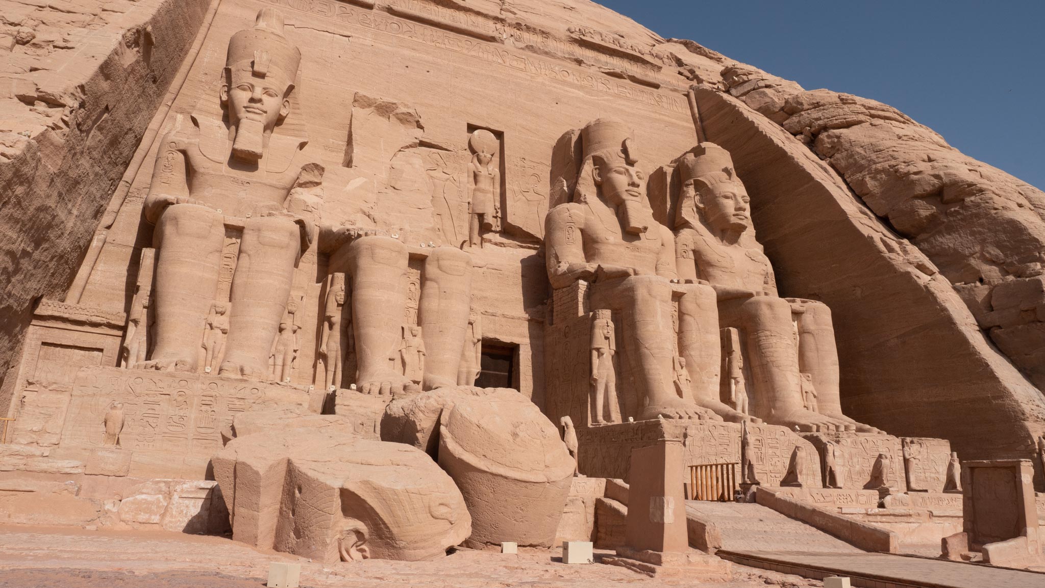 Egypt, Abu Simbel - Great Temple -Ramesses II