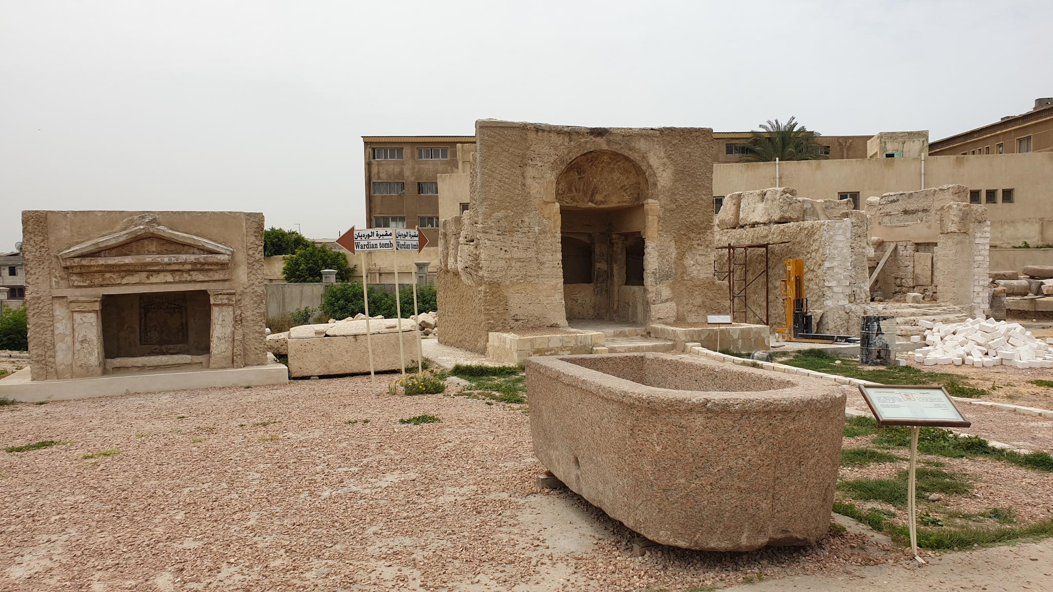 Egypt, Alexandria - Catacombs of Kom El Shoqafa