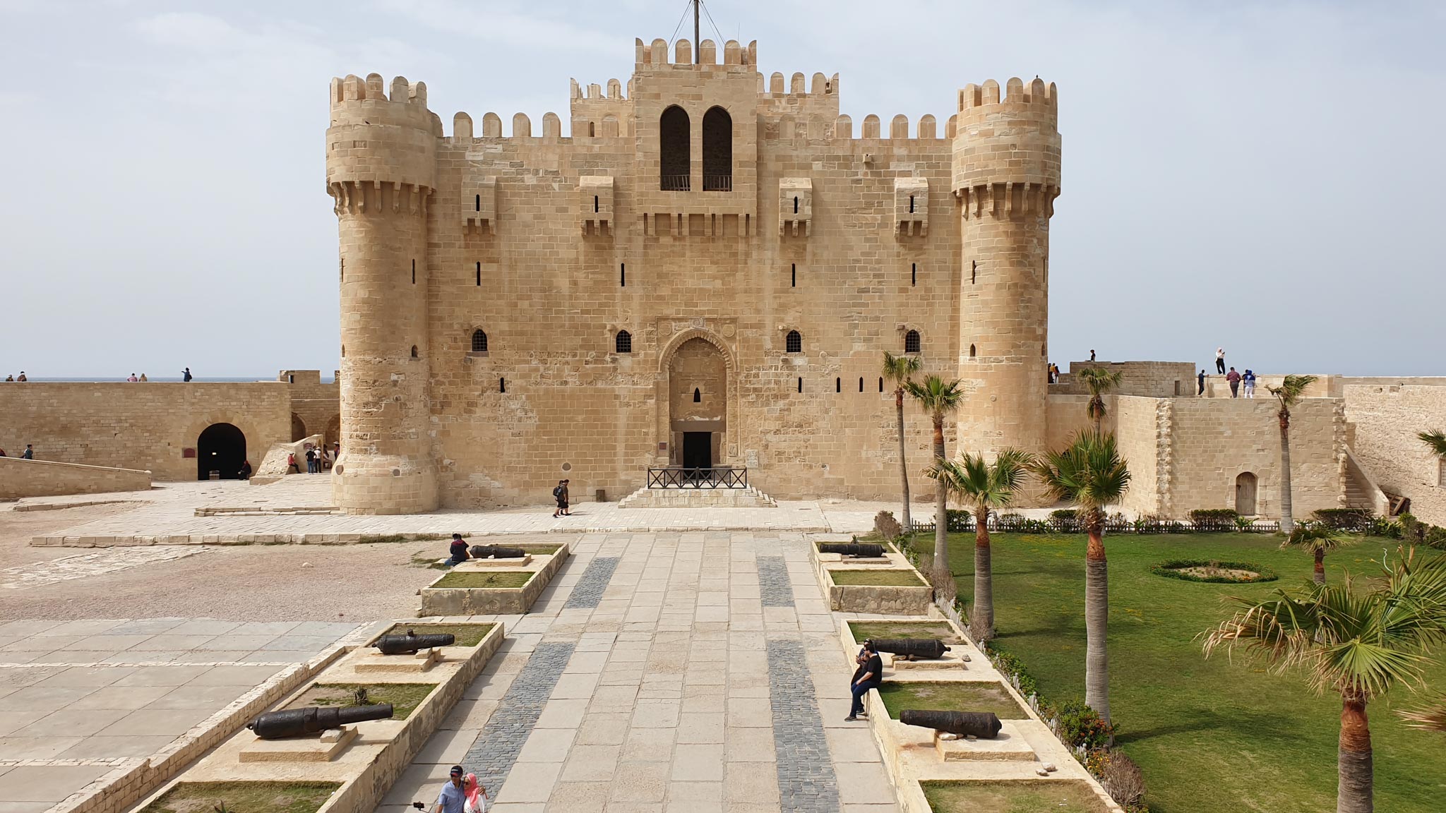 Egypt, Alexandria - Citadel of Qaitbay