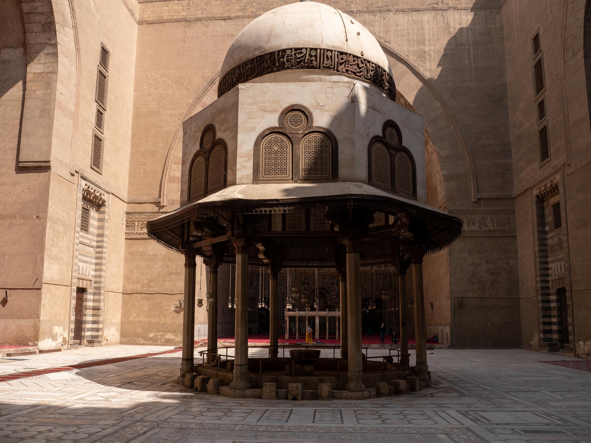 Egypt, Cairo - Mosque and Madrasa of Sultan Hassan - Abultion Fountain