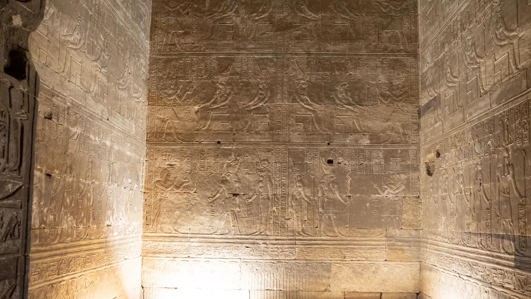 Egypt, Edfu Temple - Chambers