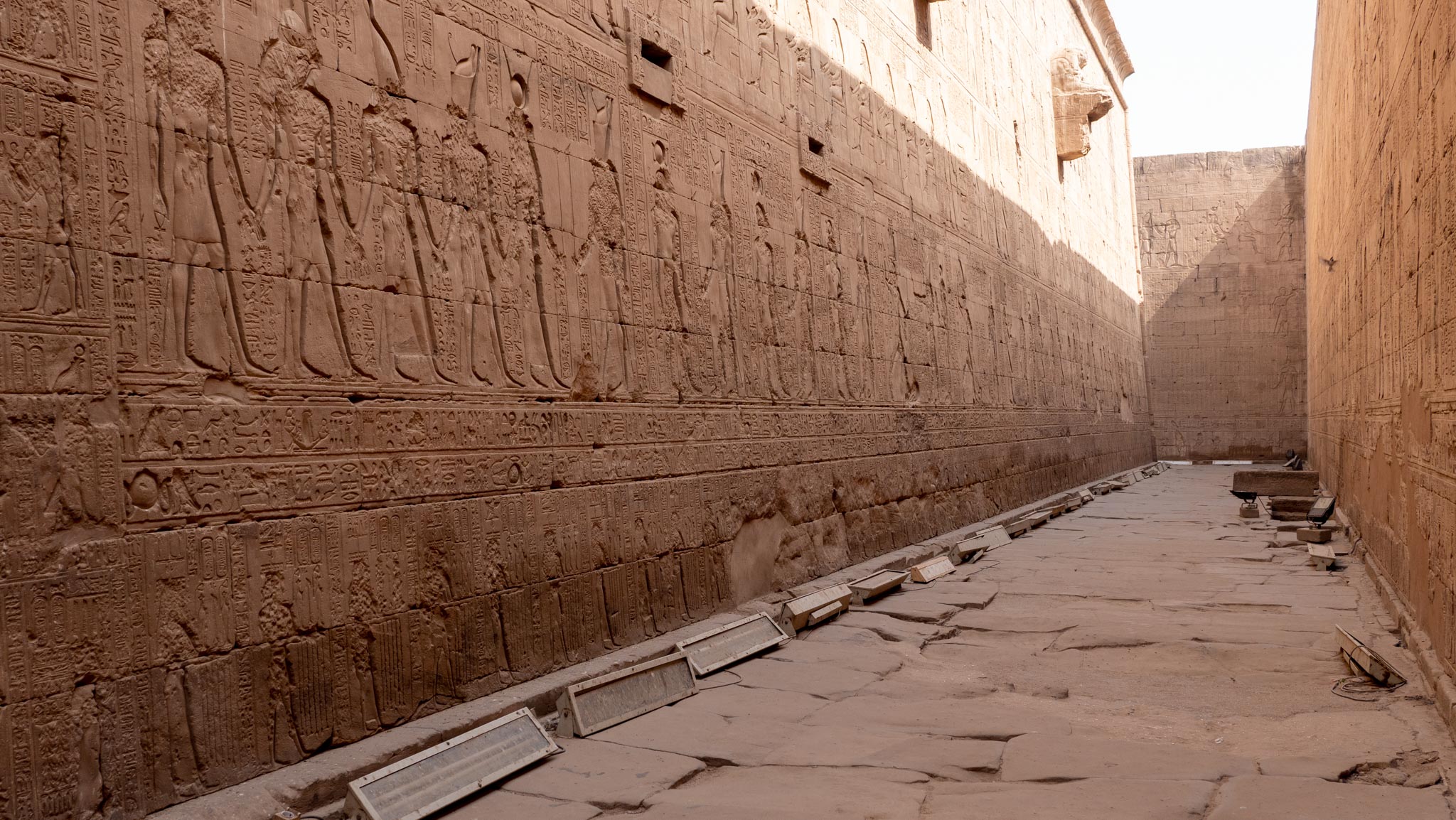 Egypt, Edfu Temple - Outer Walls