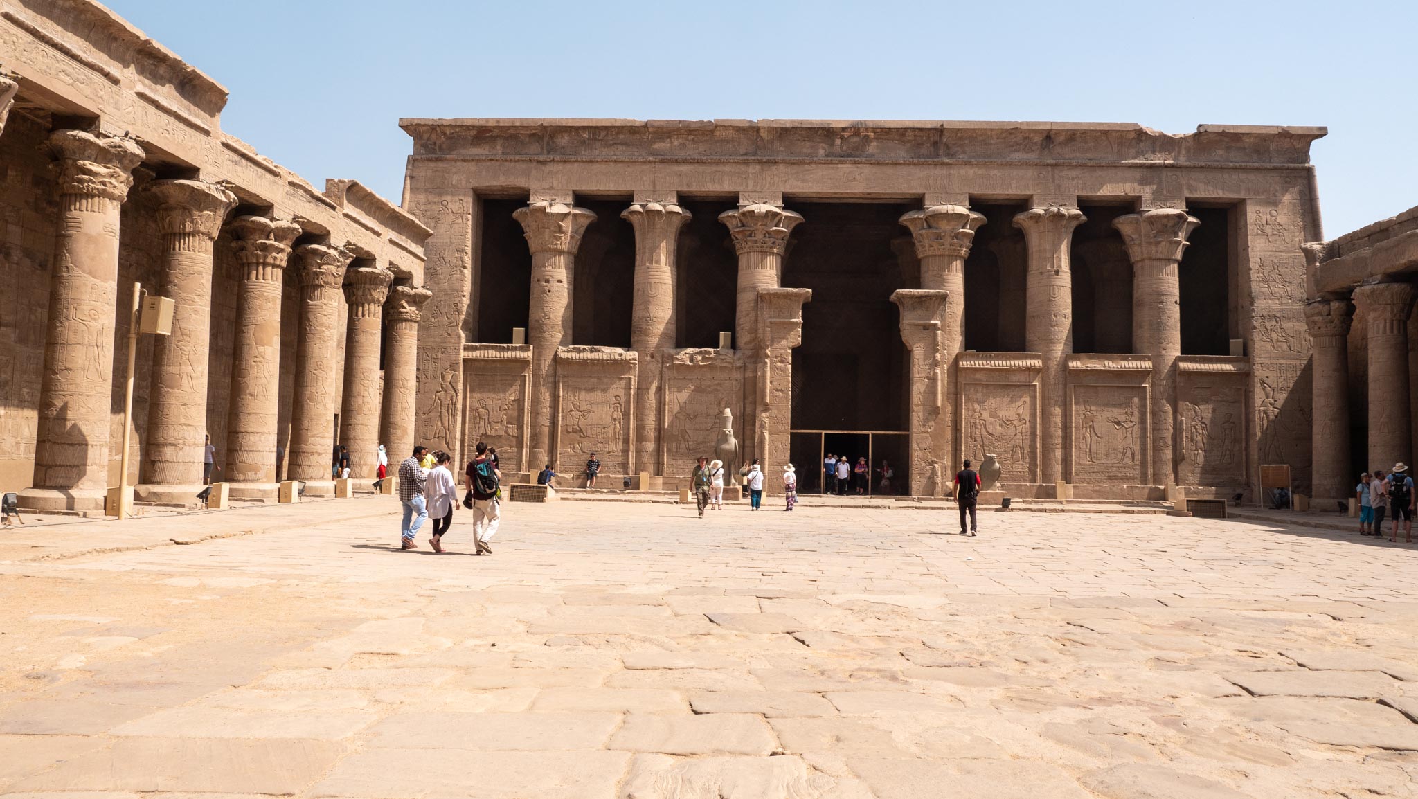 Egypt, Edfu Temple - Pronaos
