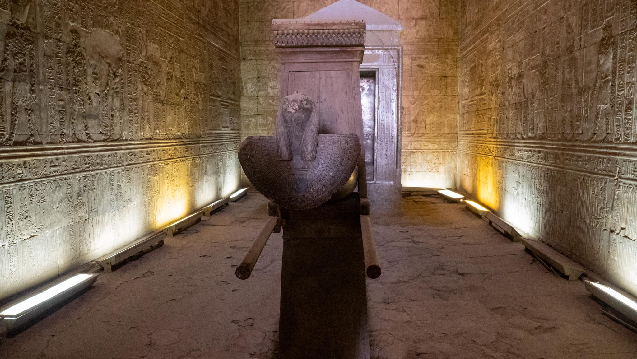 Egypt, Edfu Temple - Sanctuary