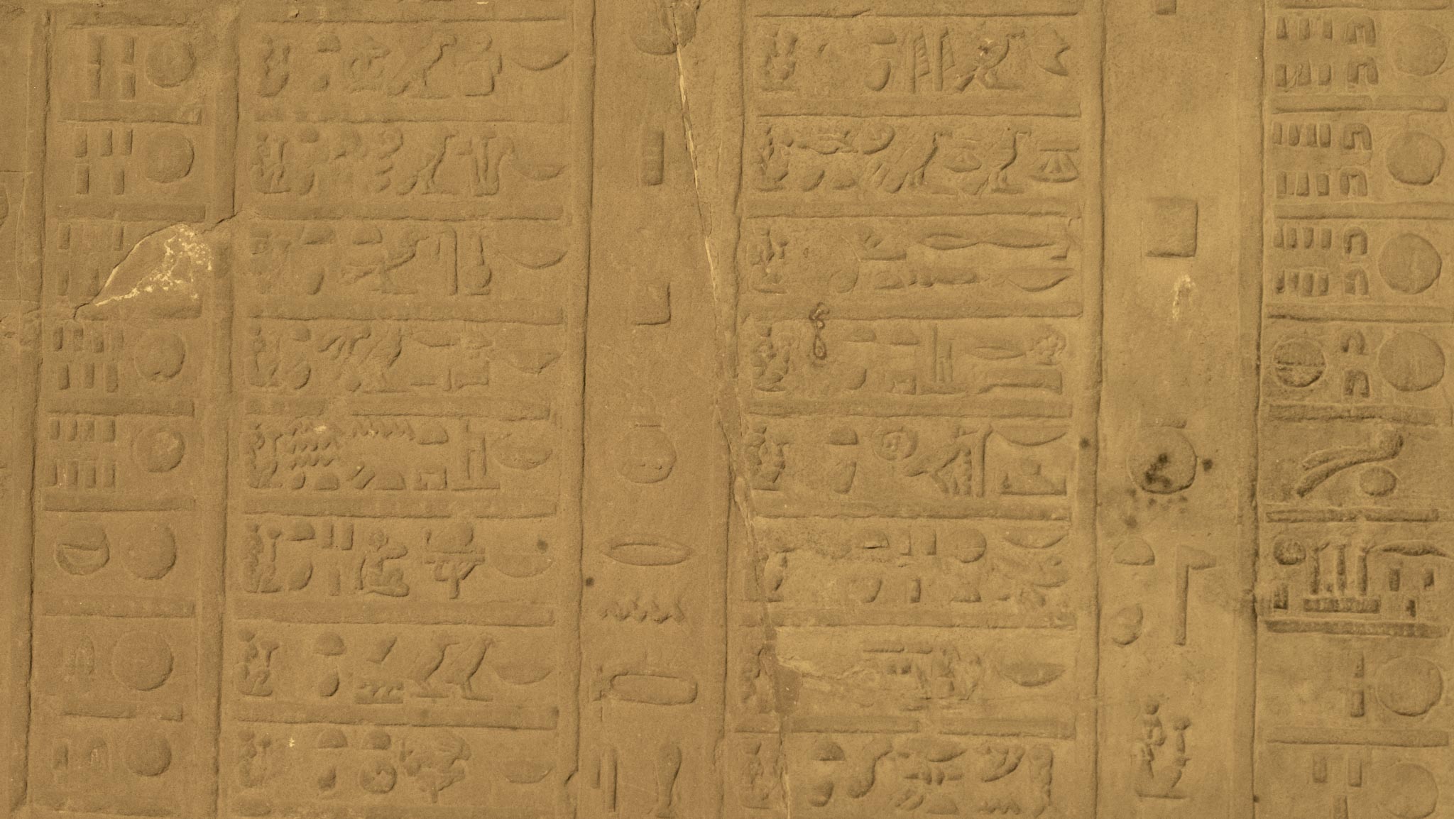 Egypt, Kom Ombo Temple - Old Egyptian Calendar