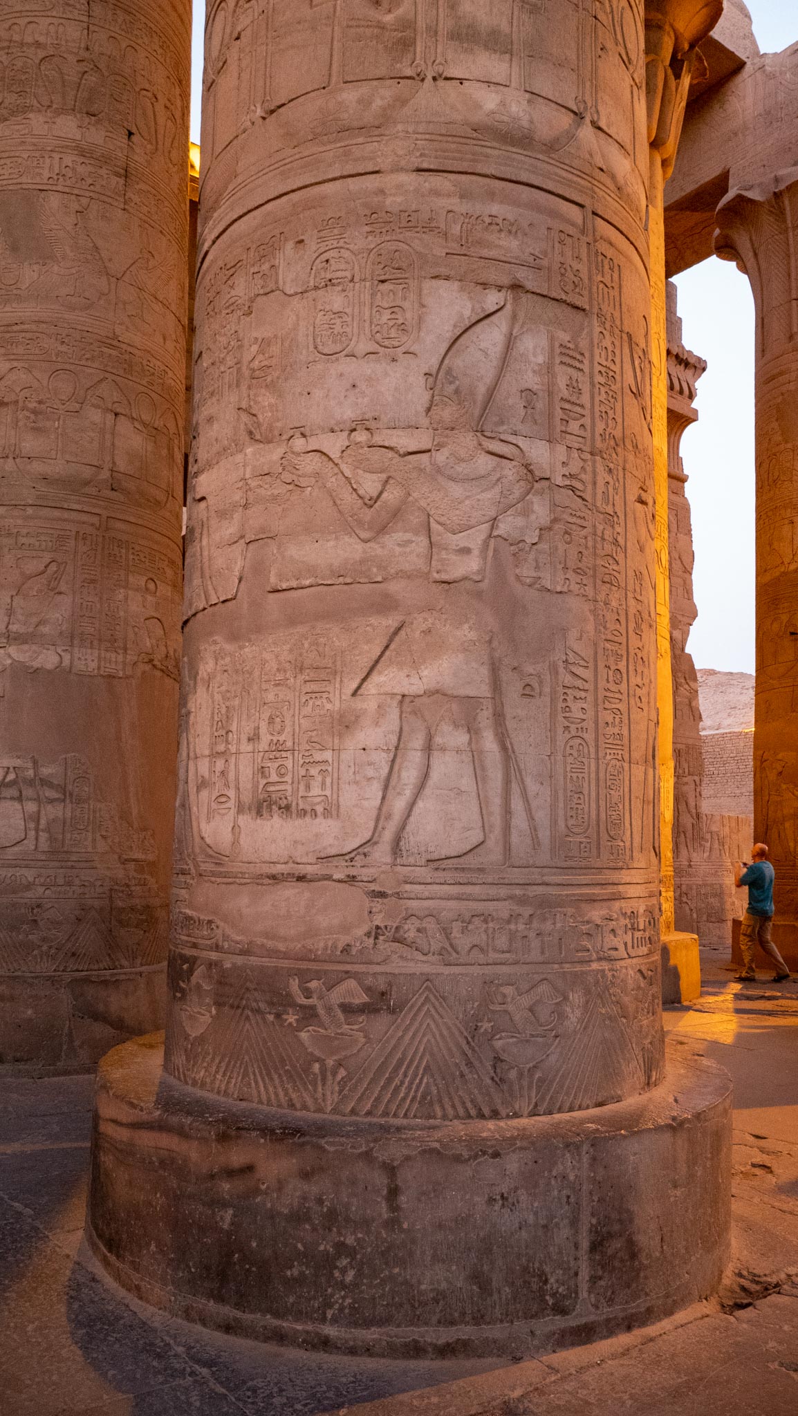 Egypt, Kom Ombo Temple -Outer Hypostyle