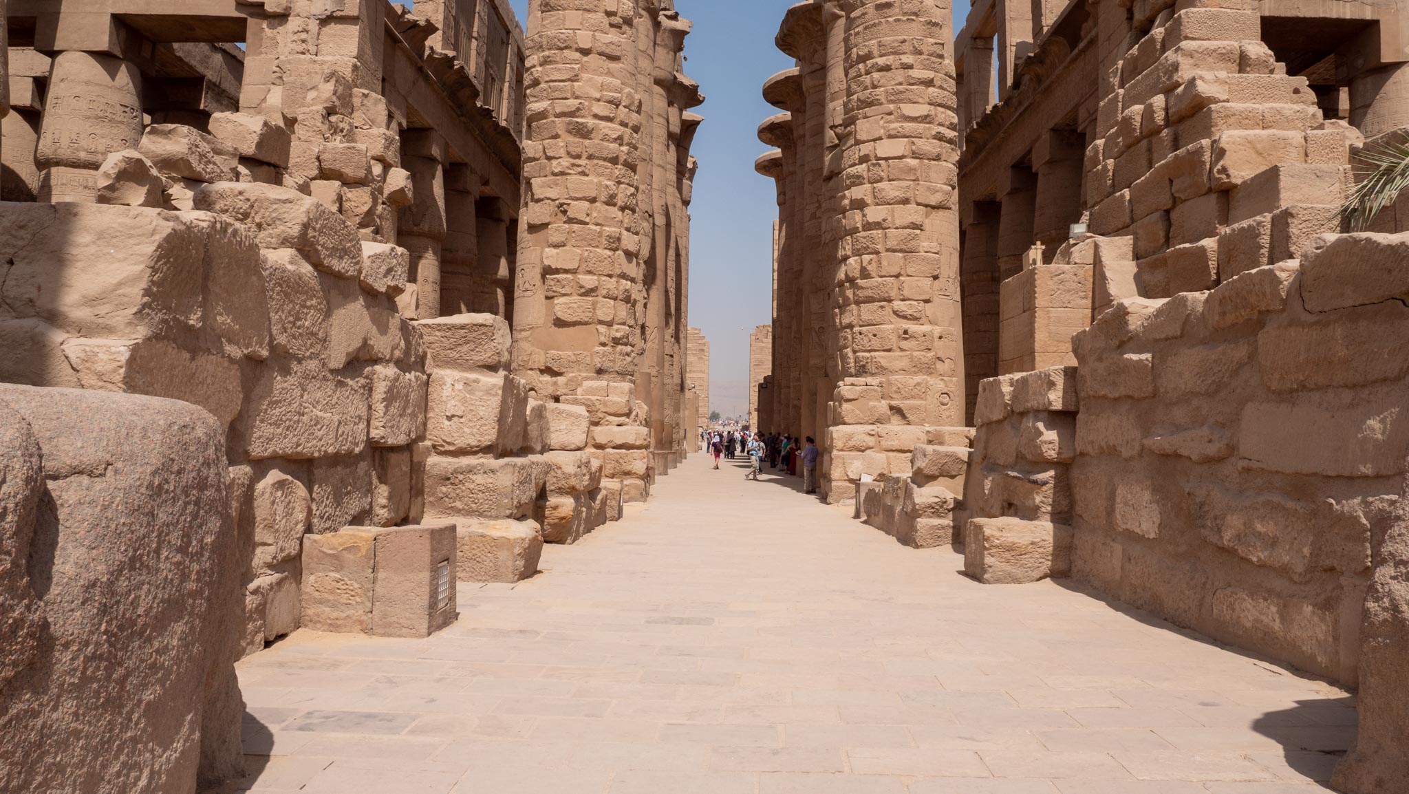 Egypt, Luxor - Karnak  Temple - 2nd Pylon