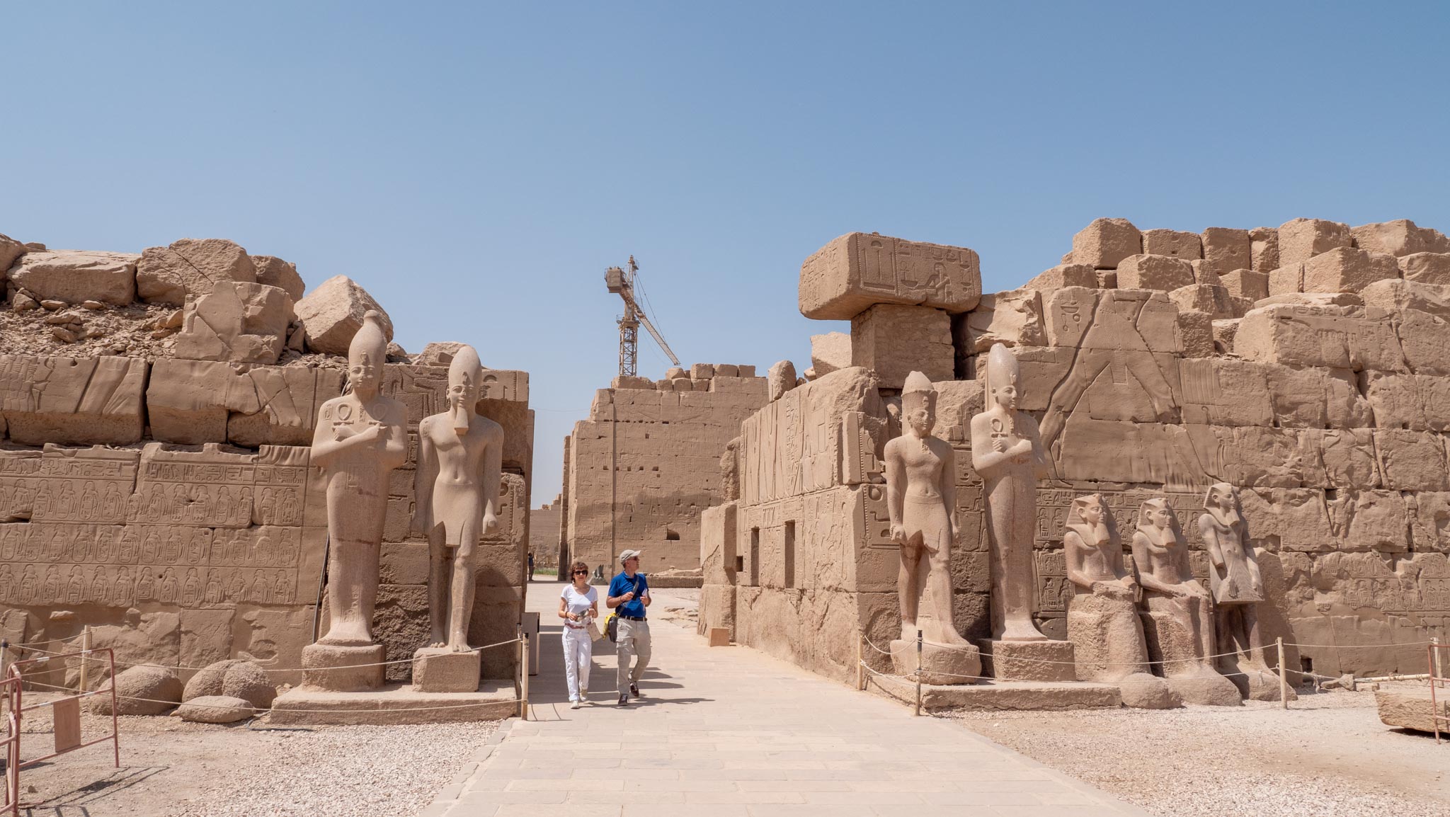 Egypt, Luxor - Karnak  Temple - 7th Pylon