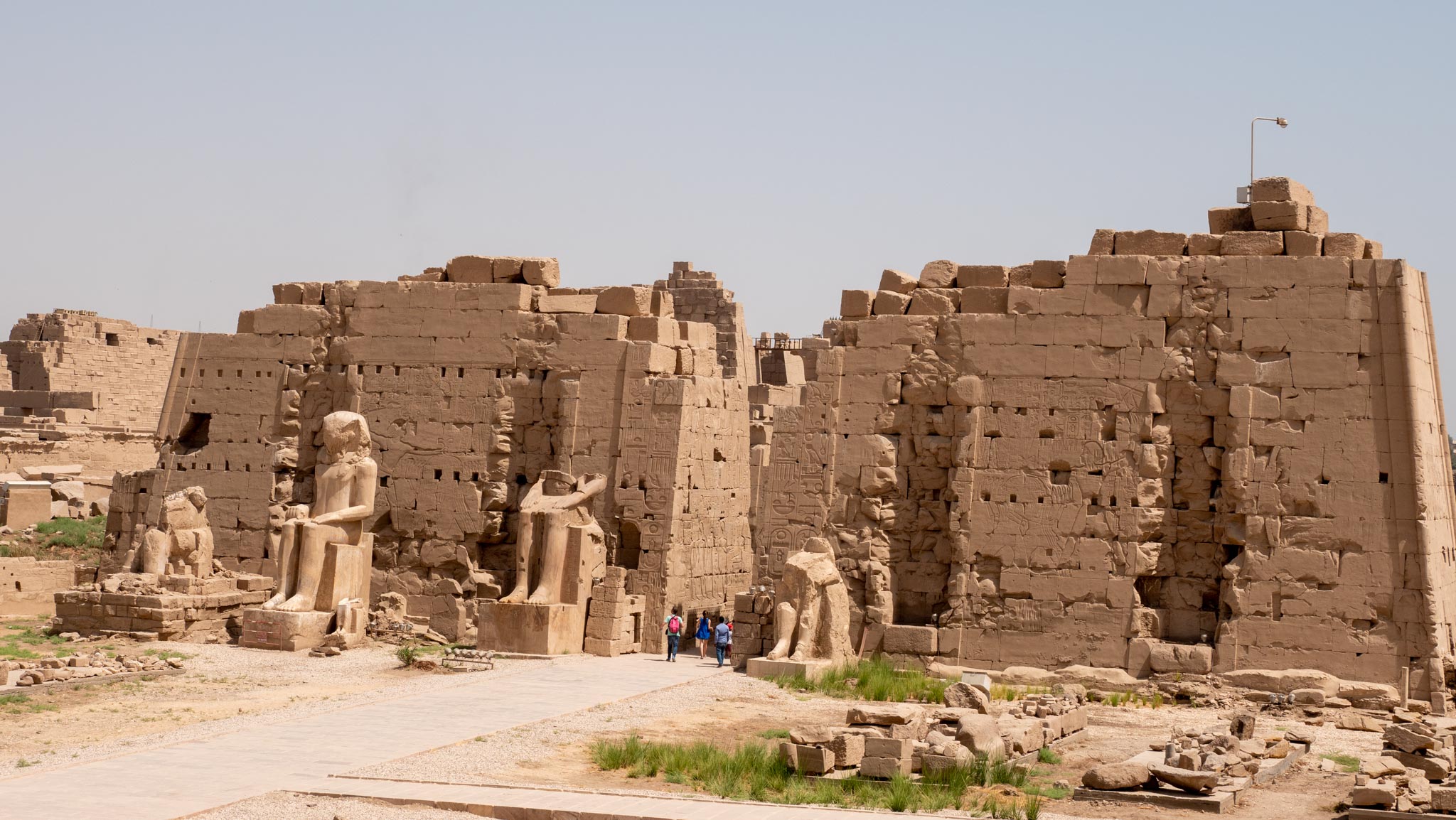 Egypt, Luxor - Karnak  Temple - 8th Pylon
