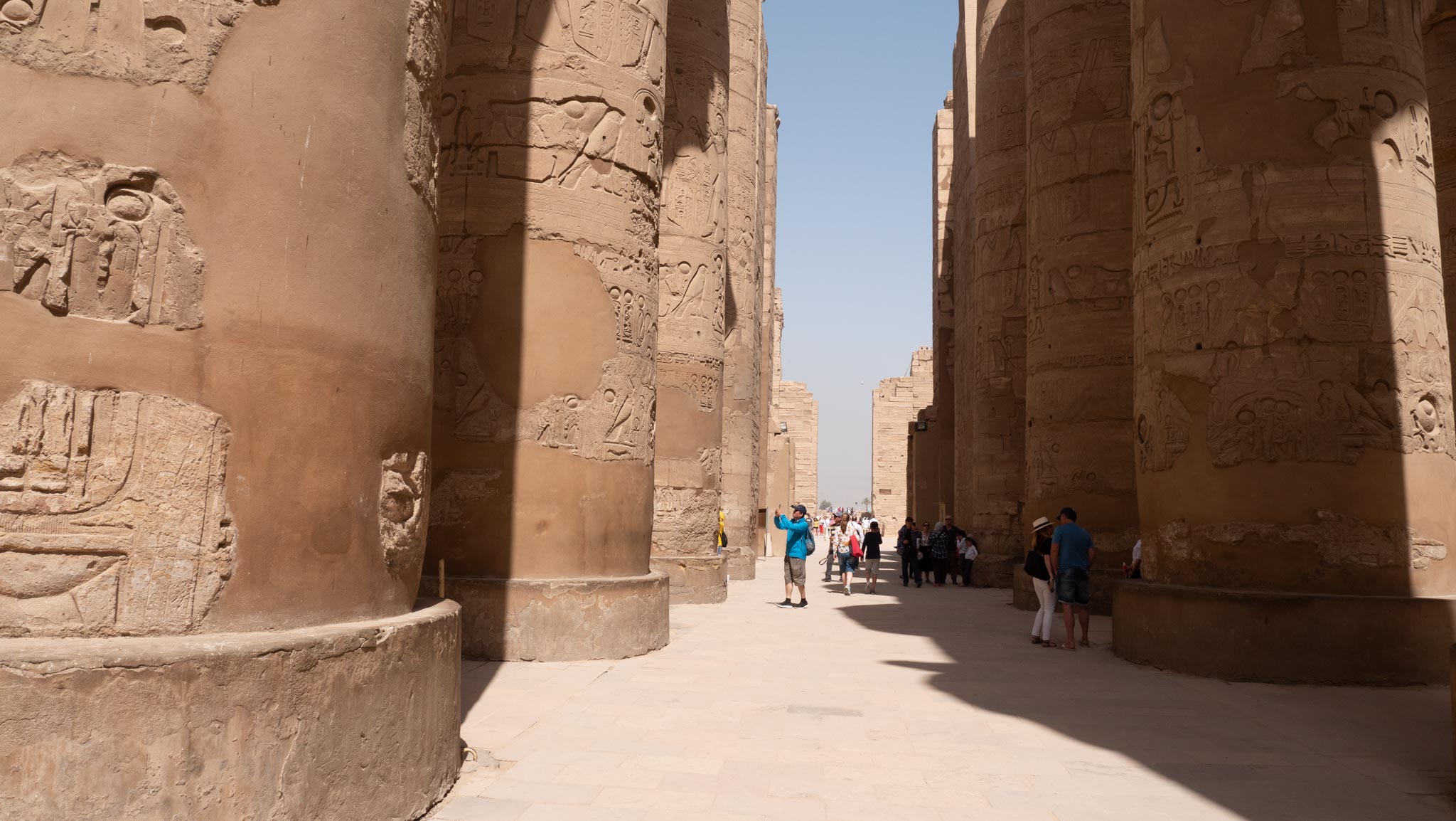Egypt, Luxor - Karnak  Temple - Hypostyle Hall
