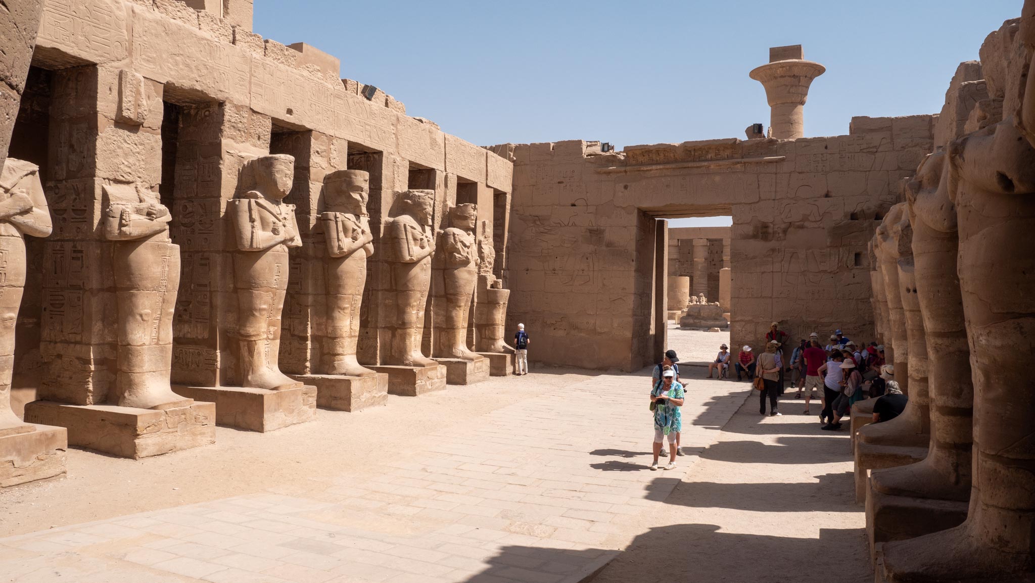 Egypt, Luxor - Karnak  Temple - Ramesses II Temple