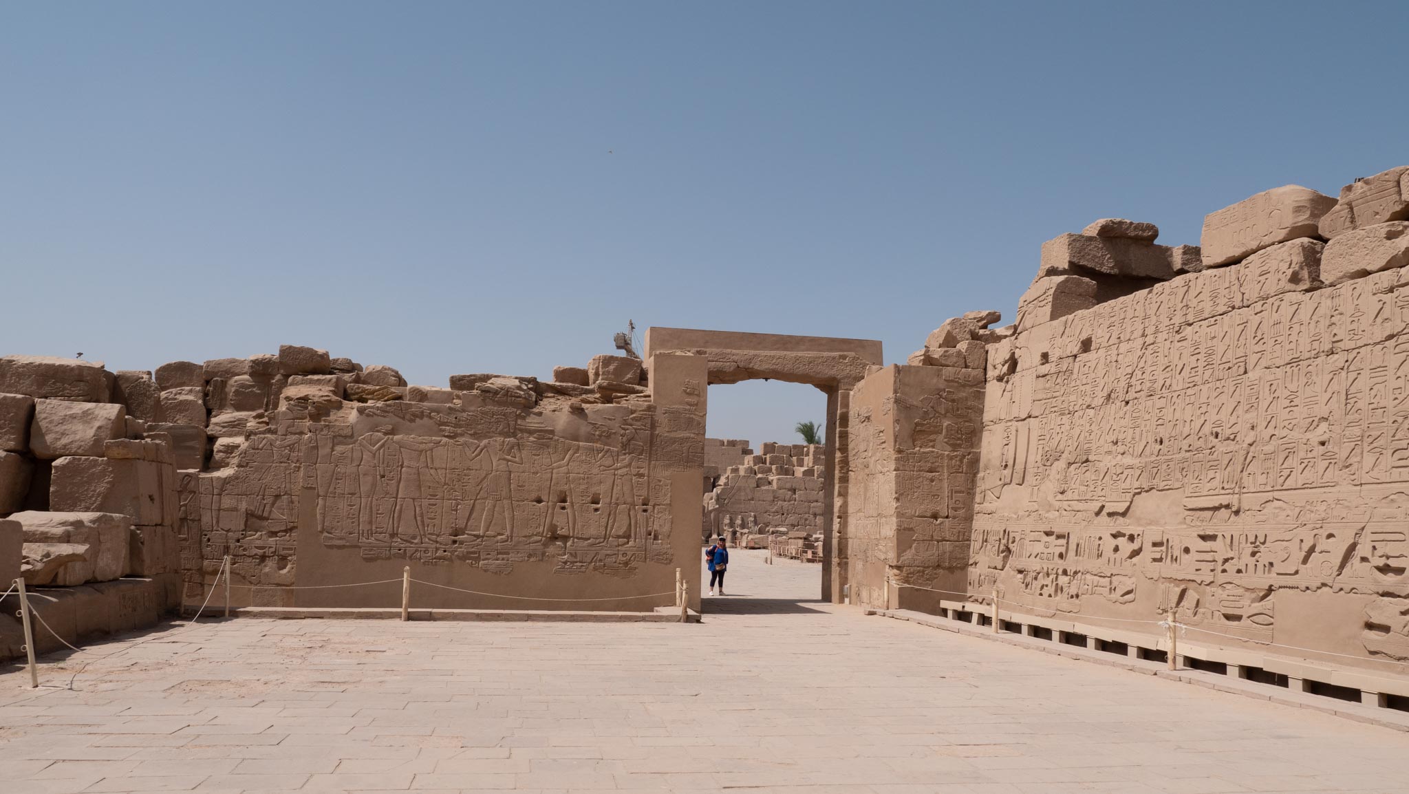 Egypt, Luxor - Karnak  Temple - 3rd Pylon