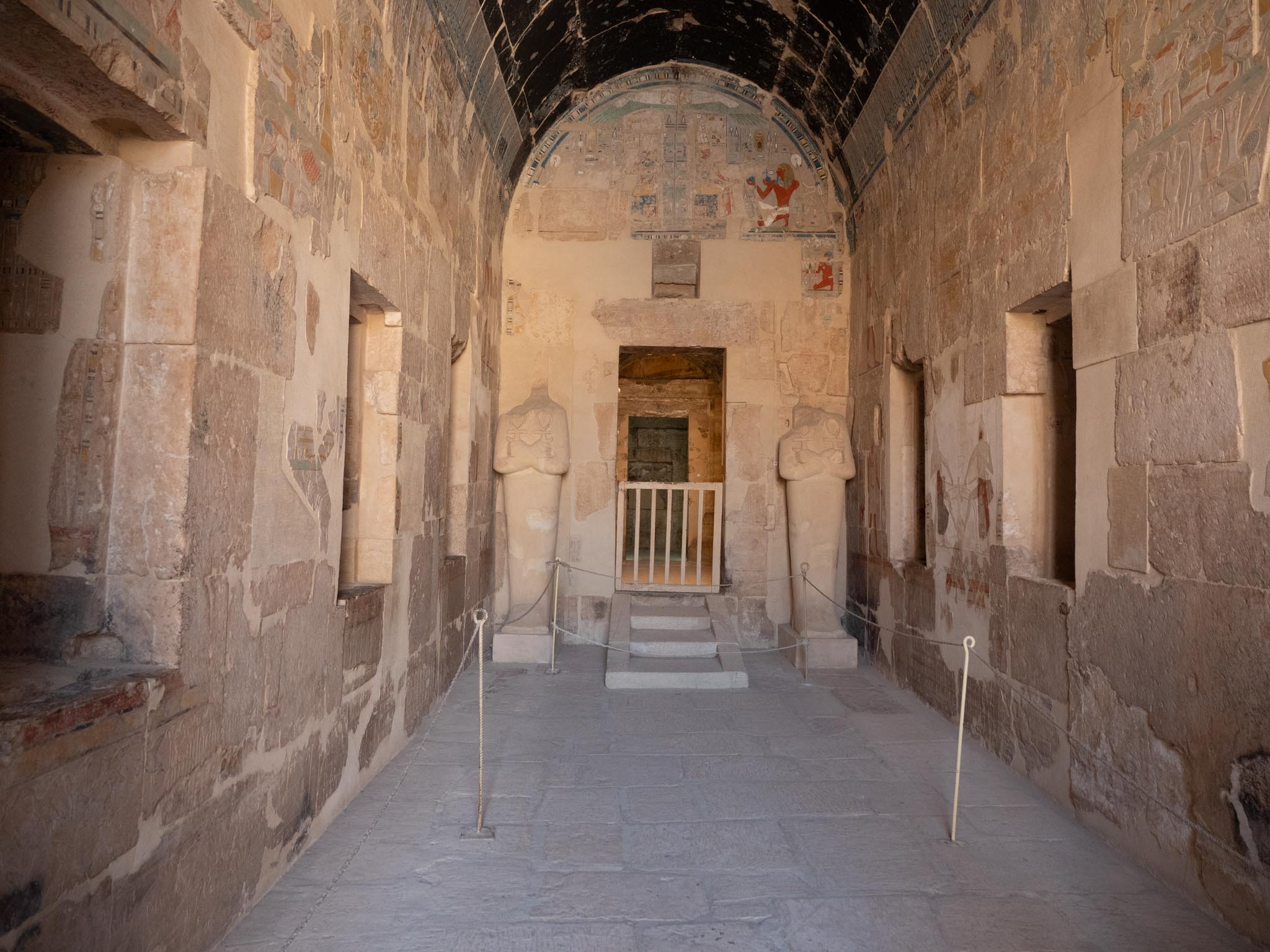 Egypt, Luxor - Mortuary Temple of Hatshepsut - Amun Shrine