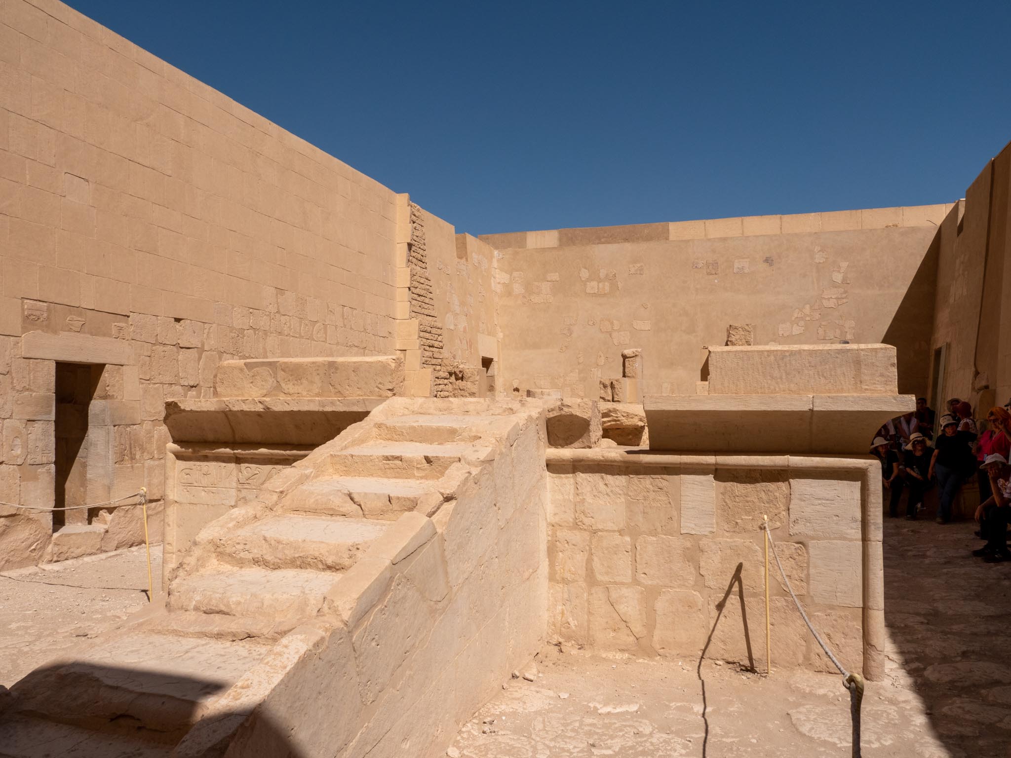 Egypt, Luxor - Mortuary Temple of Hatshepsut - Solar Cult Complex