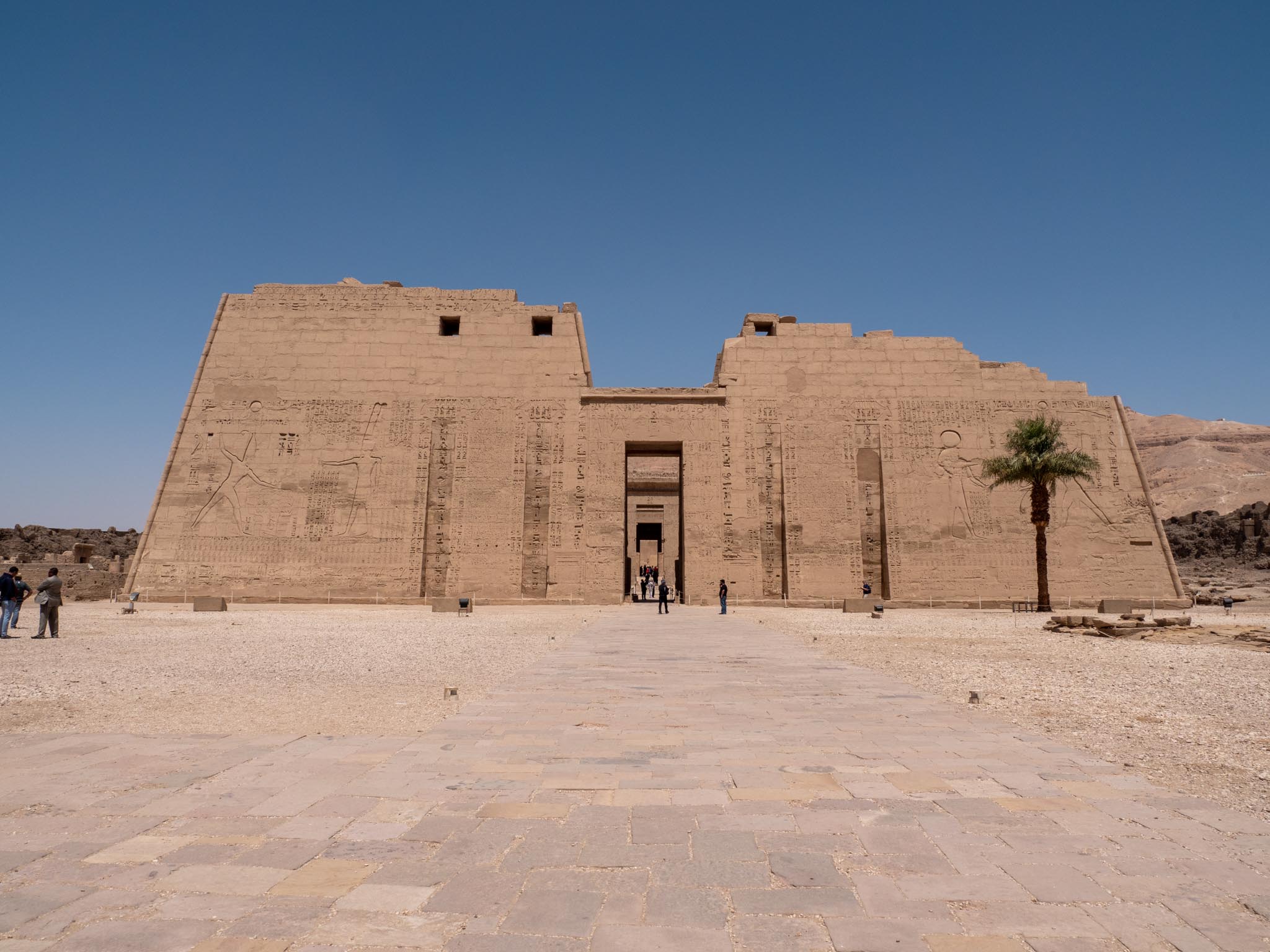 Egypt, Medinat Habu - Mortuary Temple of Ramesses III