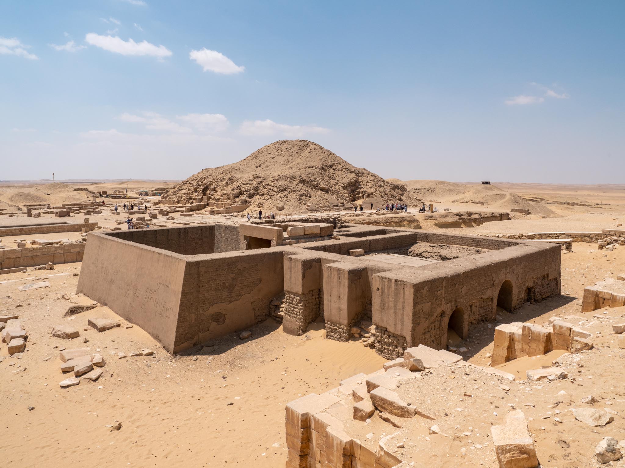 Egypt, Giza - Saqqara Necropolis - Funerary Complex