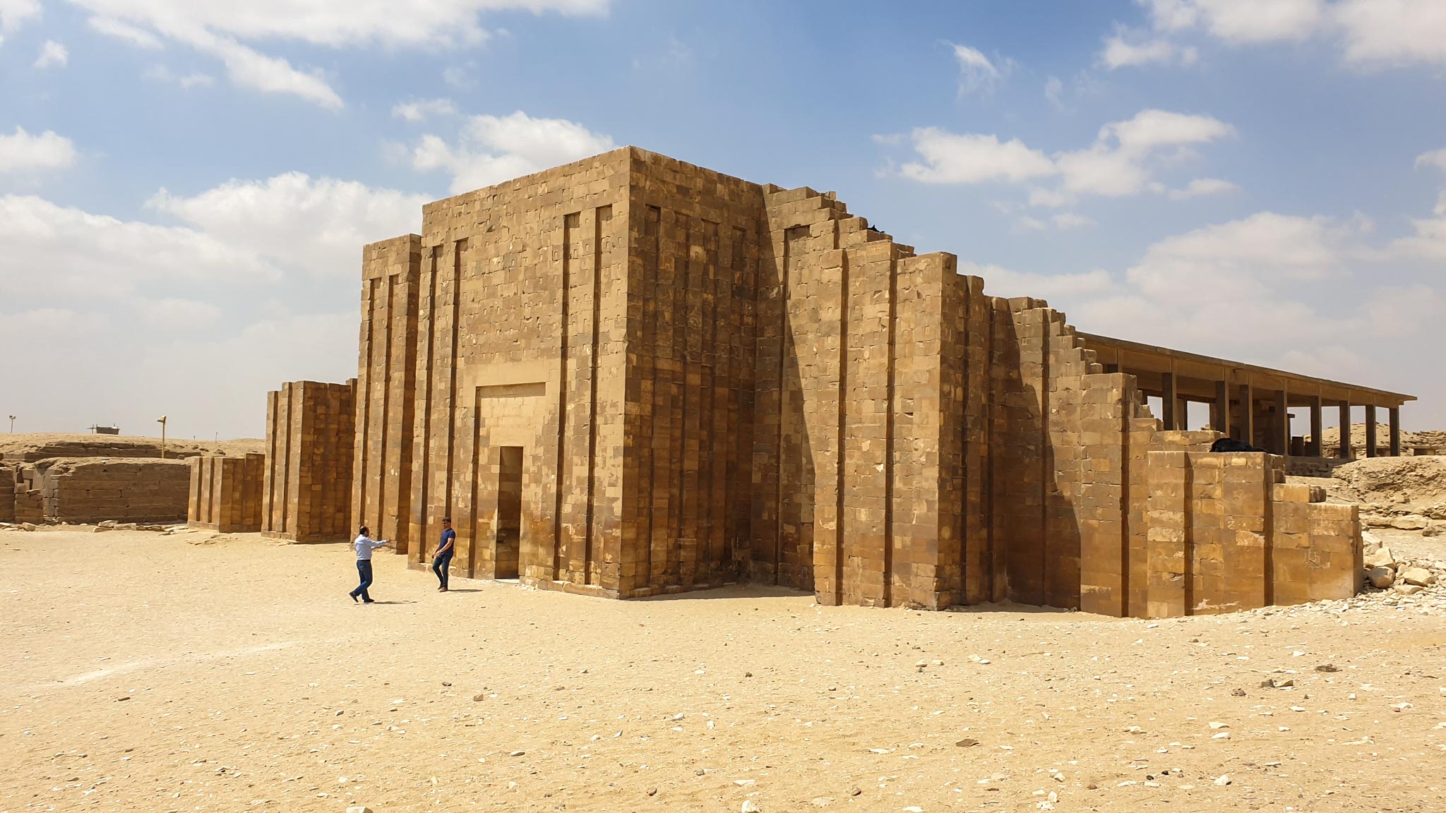Egypt, Giza - Saqqara Necropolis - Main Gate