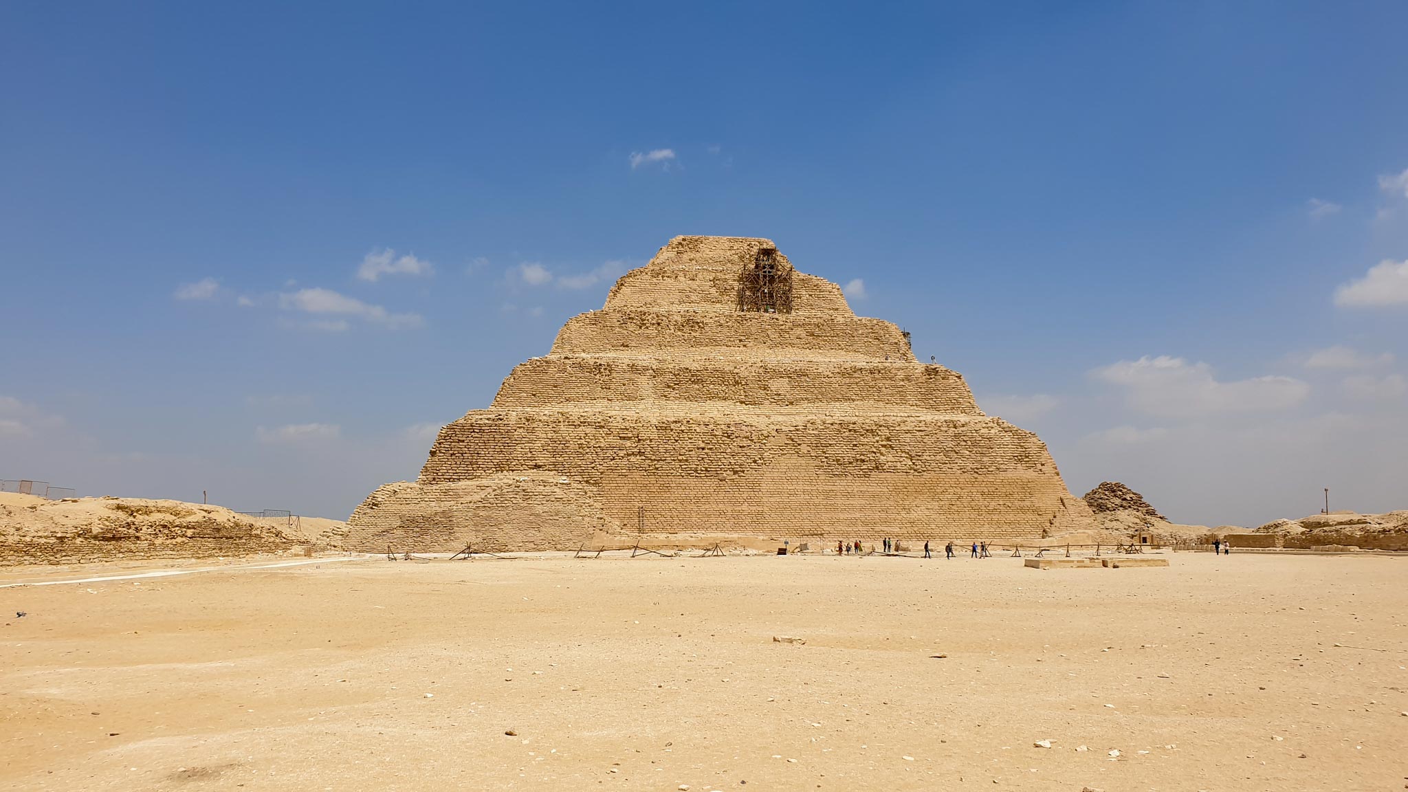 Egypt, Giza - Saqqara Necropolis - Pyramide of Djoser