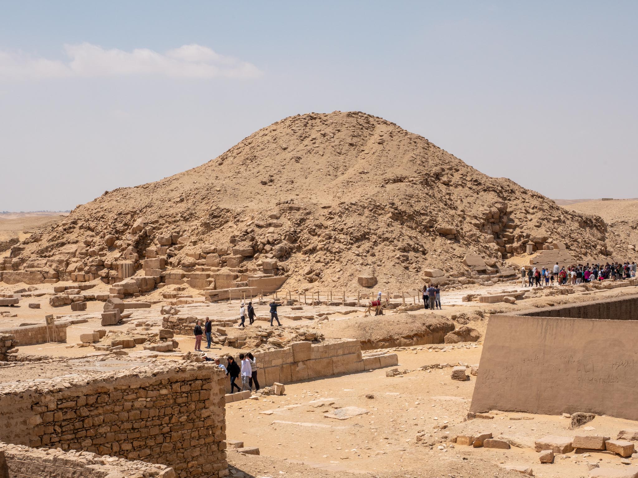 Egypt, Giza - Saqqara Necropolis - Pyramide of Userkaf