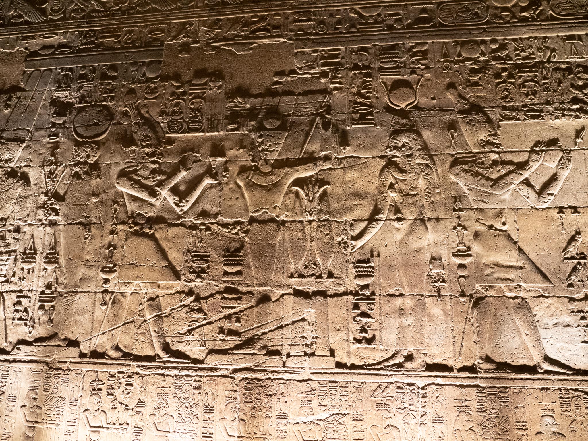 Egypt, Luxor - Temple of Luxor - Chamber of the Divine King