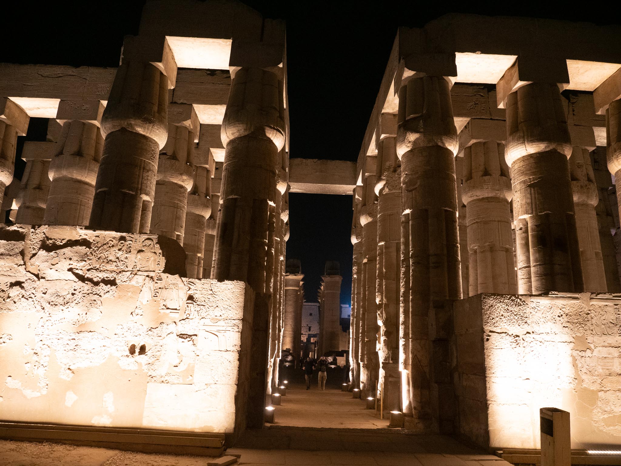 Egypt, Luxor - Temple of Luxor - Hypostyle Hall