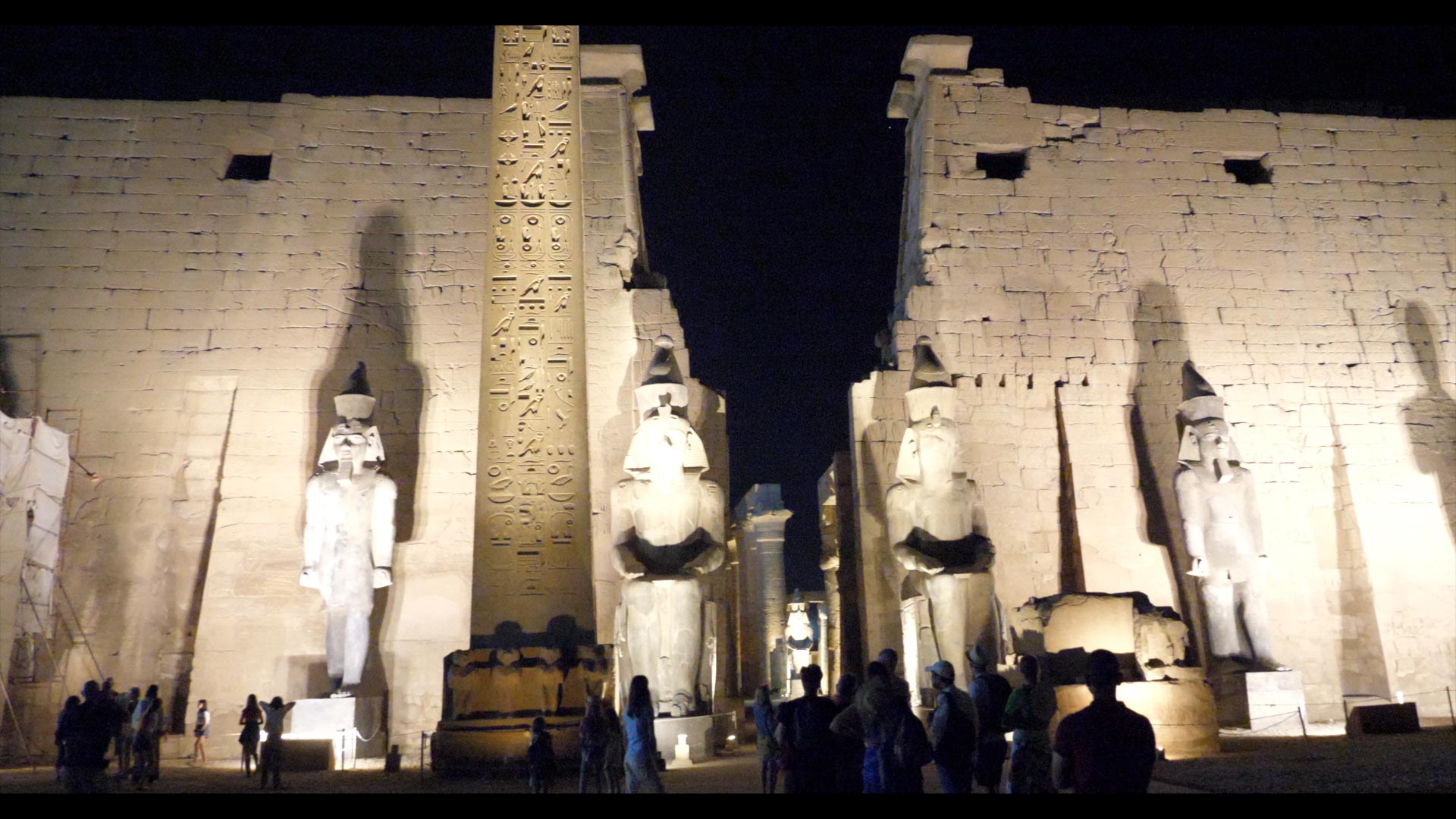 Egypt, Luxor - Temple of Luxor - Main Gate