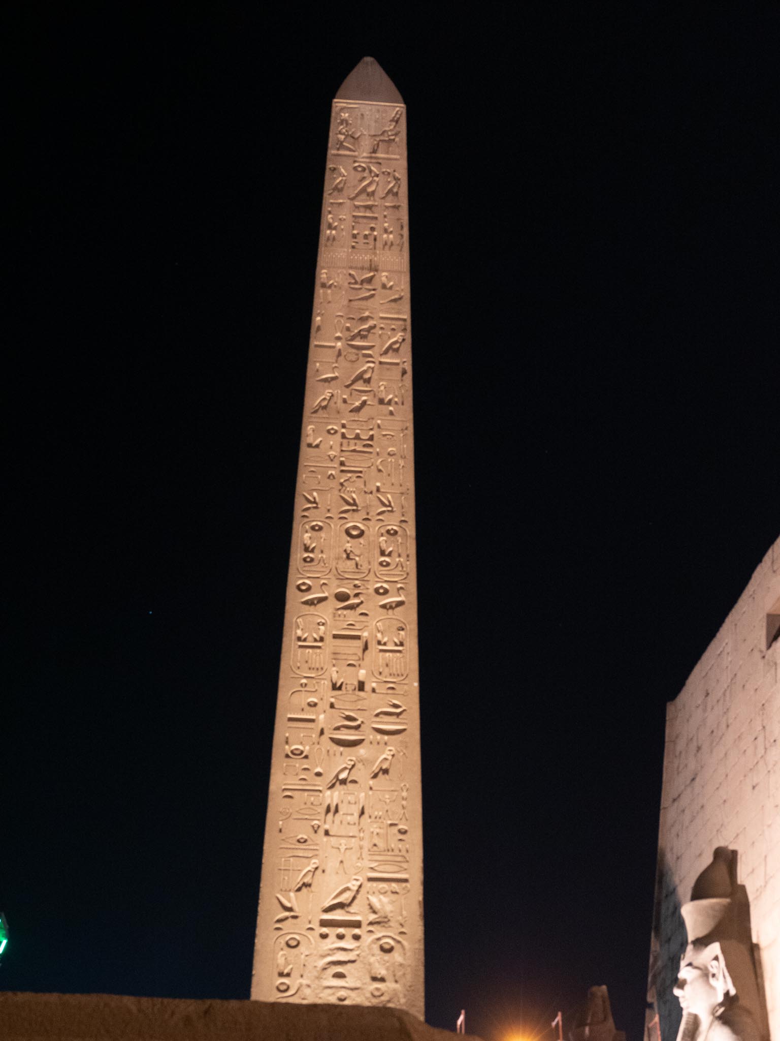 Egypt, Luxor - Temple of Luxor - Obelisk of Ramesses II