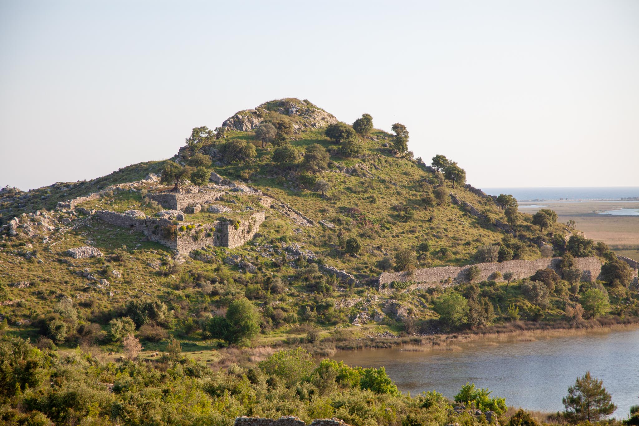 Turkey, Kaunos - Walls
