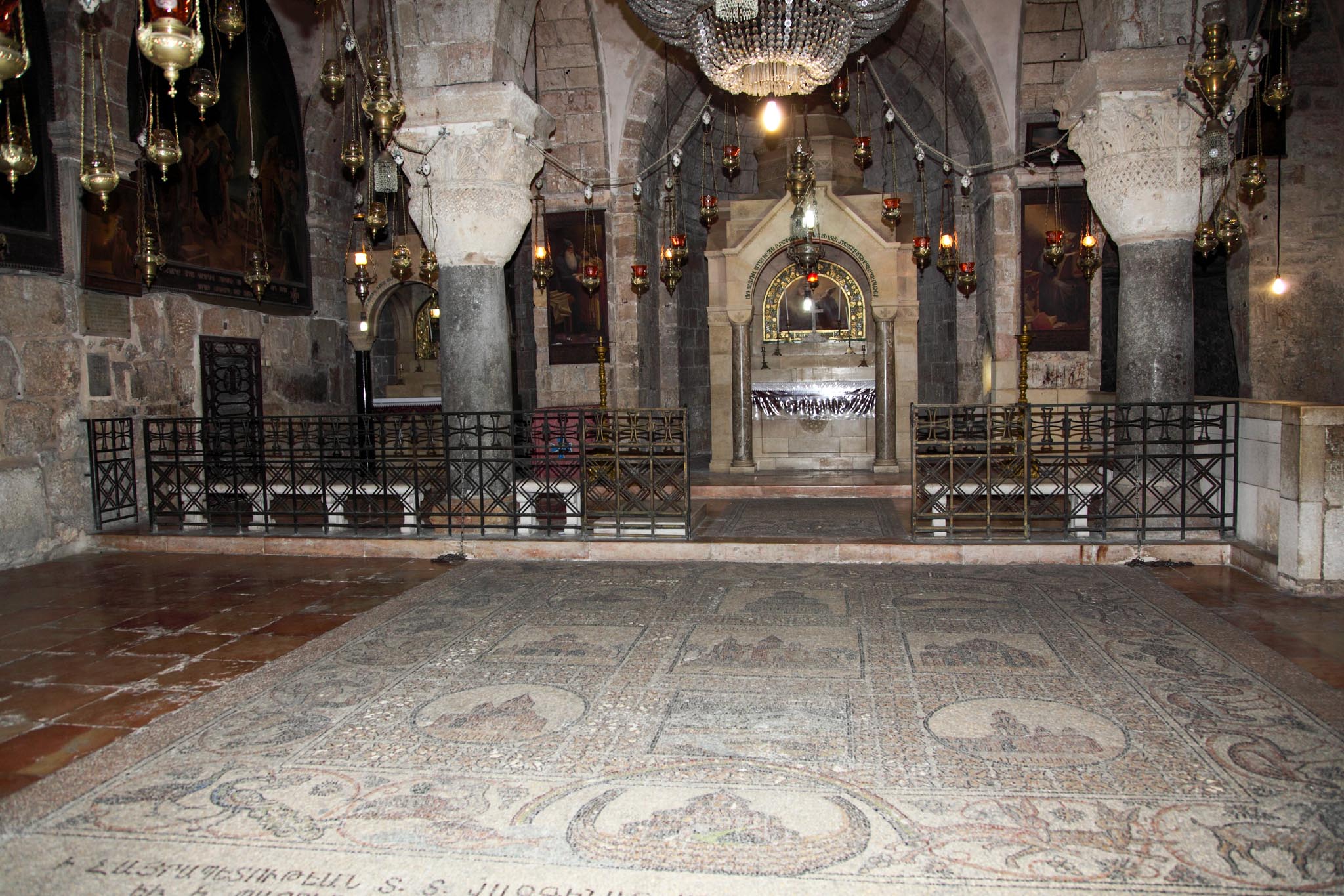 Israel, Jerusalem - Church of the Holy Sepulchre - Chapel of Saint Helena